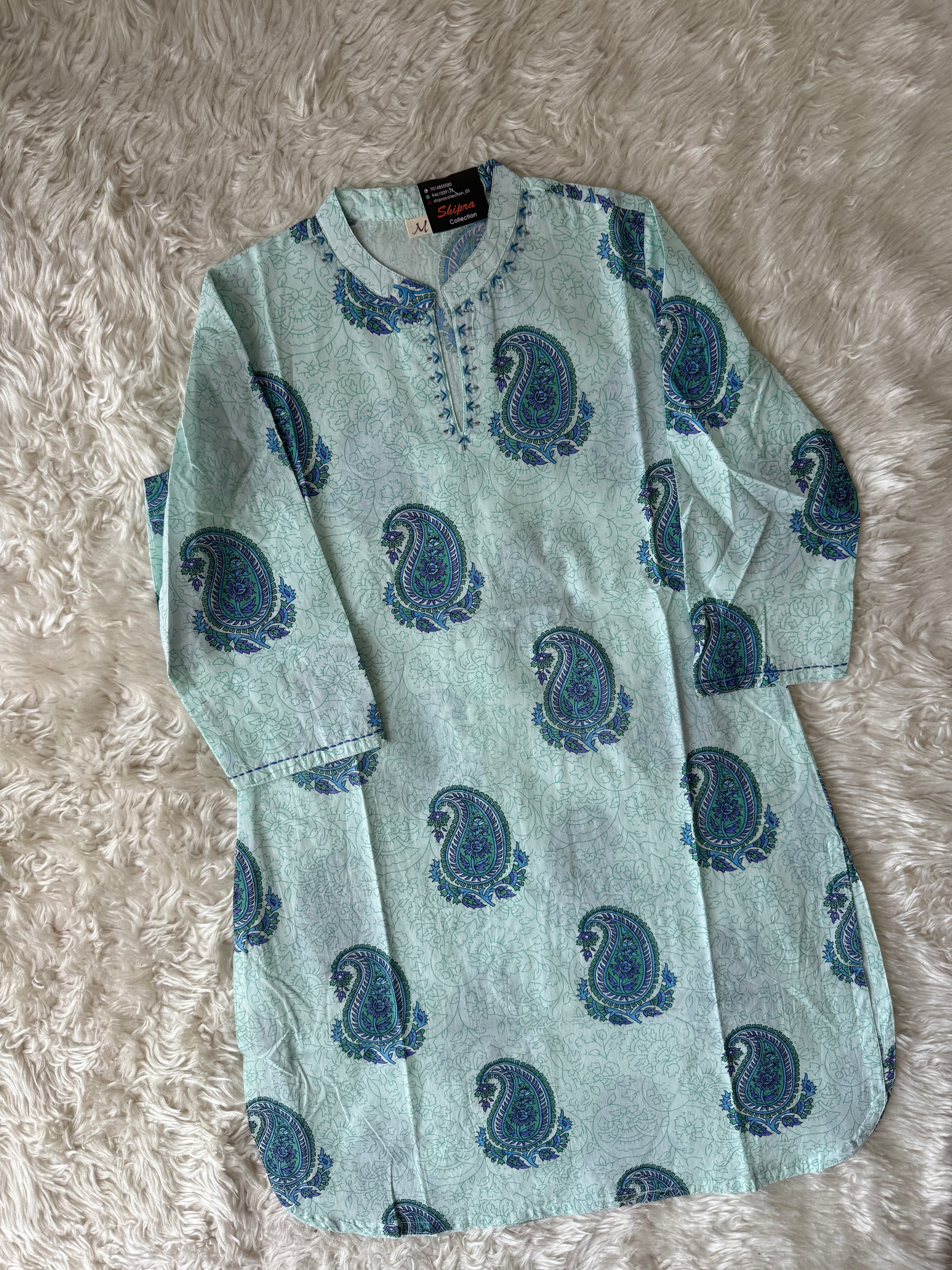 Premium Cotton Kurti Farshi Salwar Set