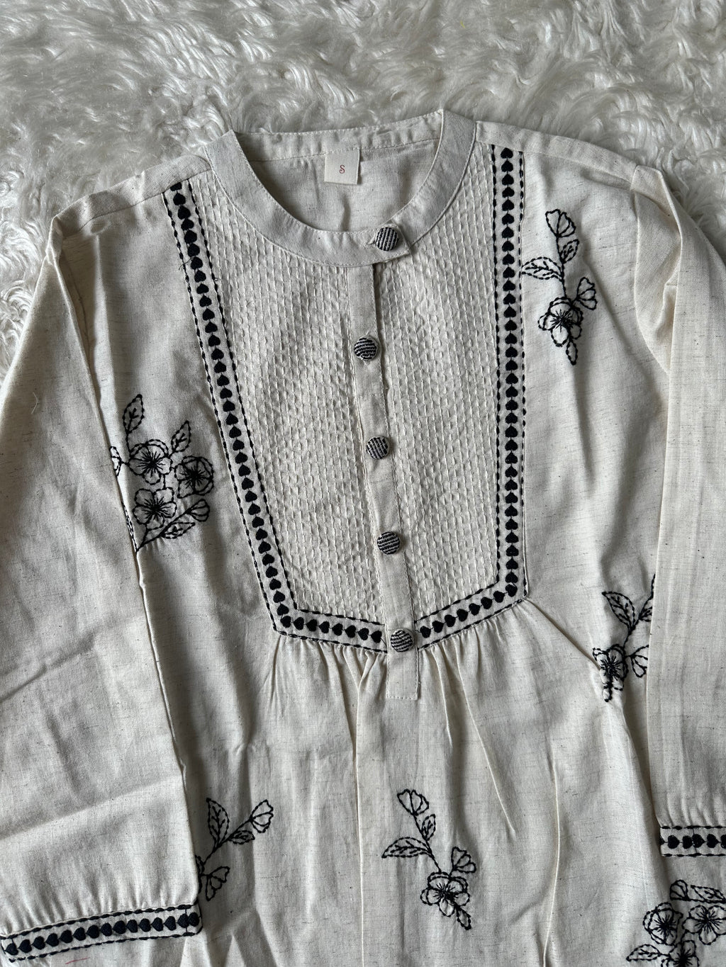 Khadi Cotton Short Kurti