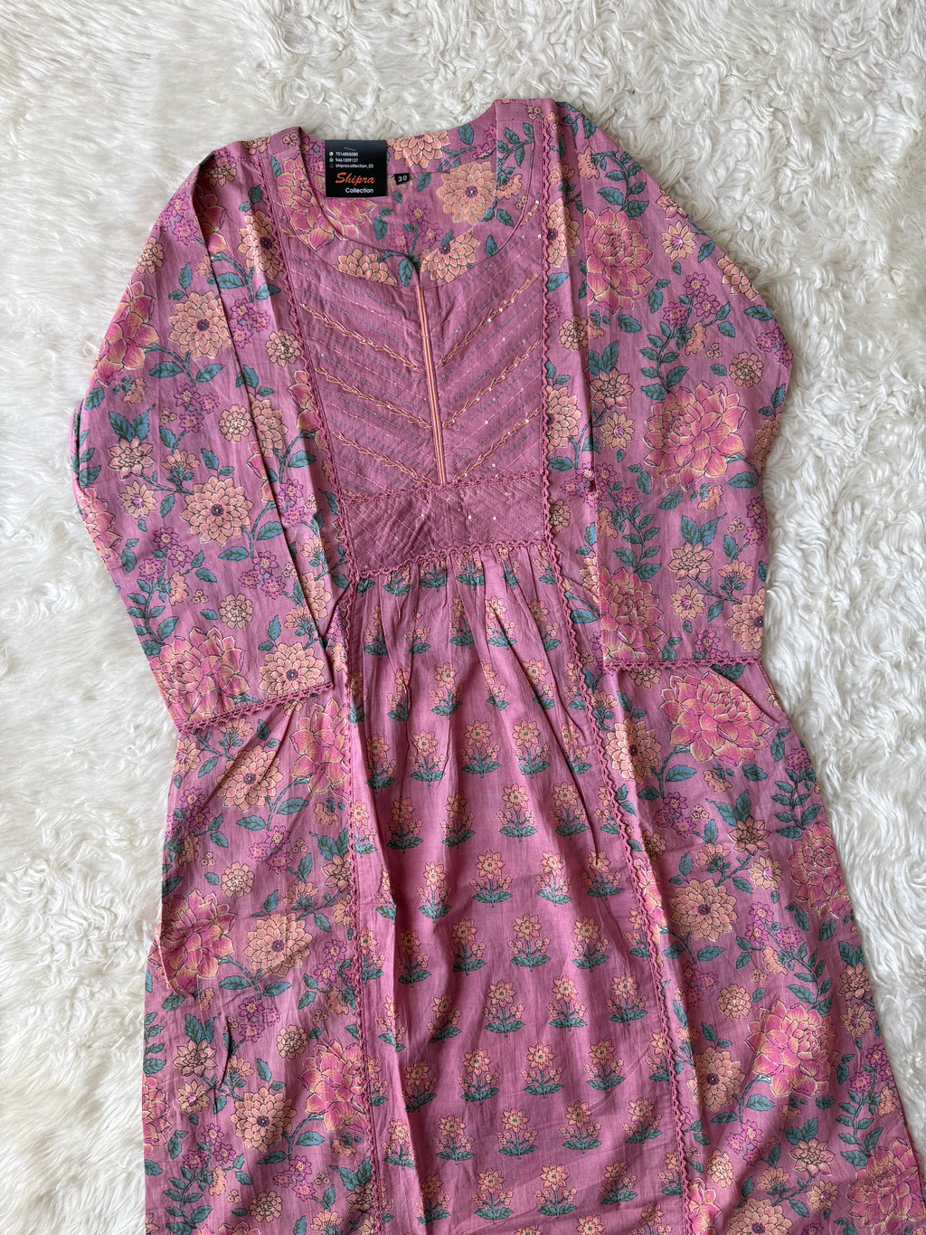 Premium Cotton Kurti Plazo Pant Set