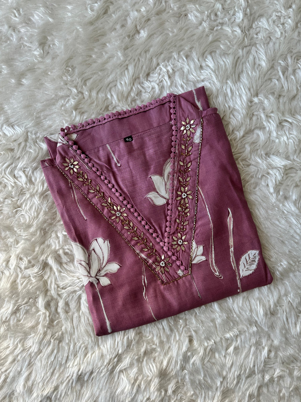 Pure Muslin Silk Co-ord Set