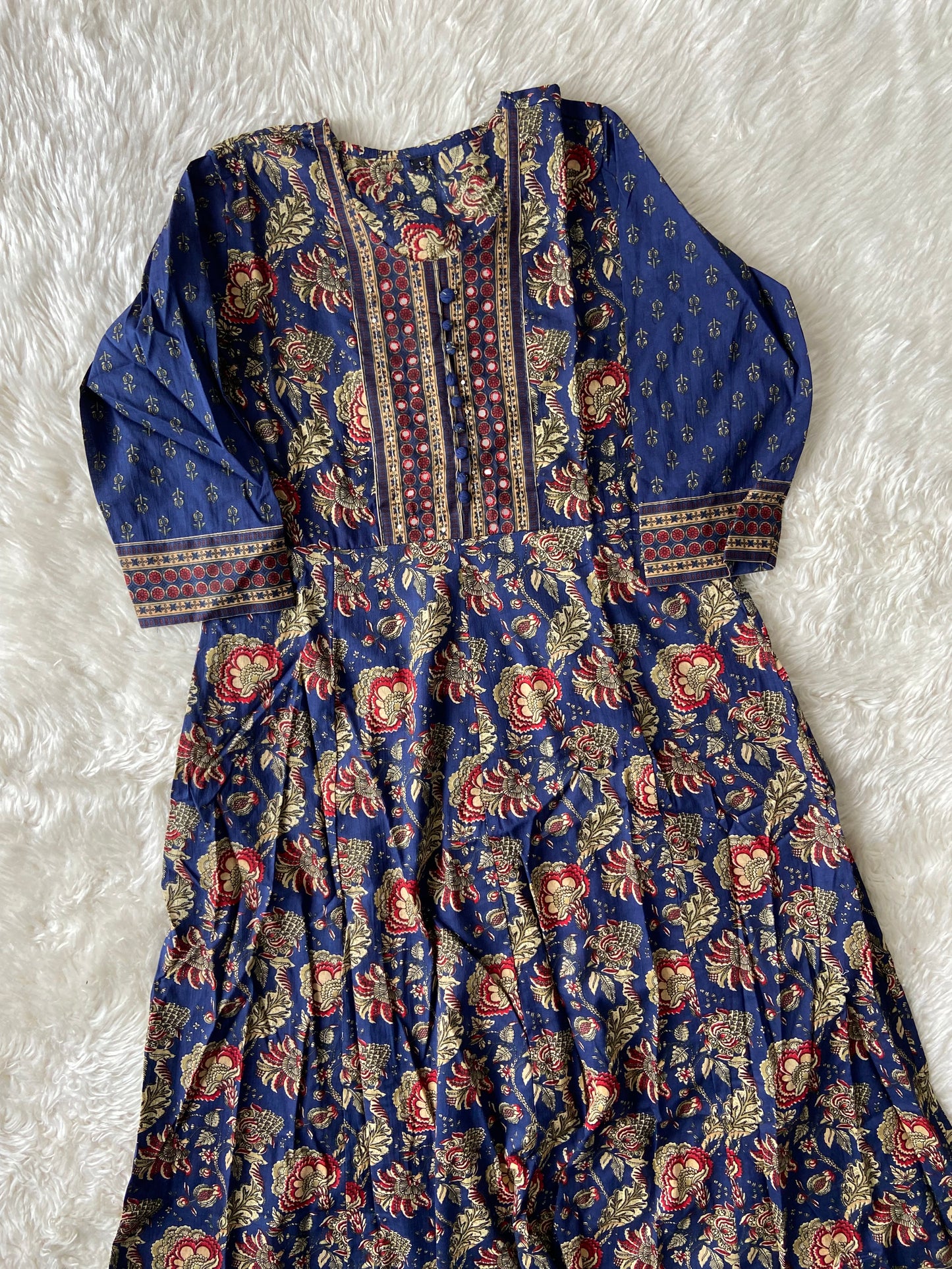 Budget Friendly Flare Kurti Pant Dupatta Set