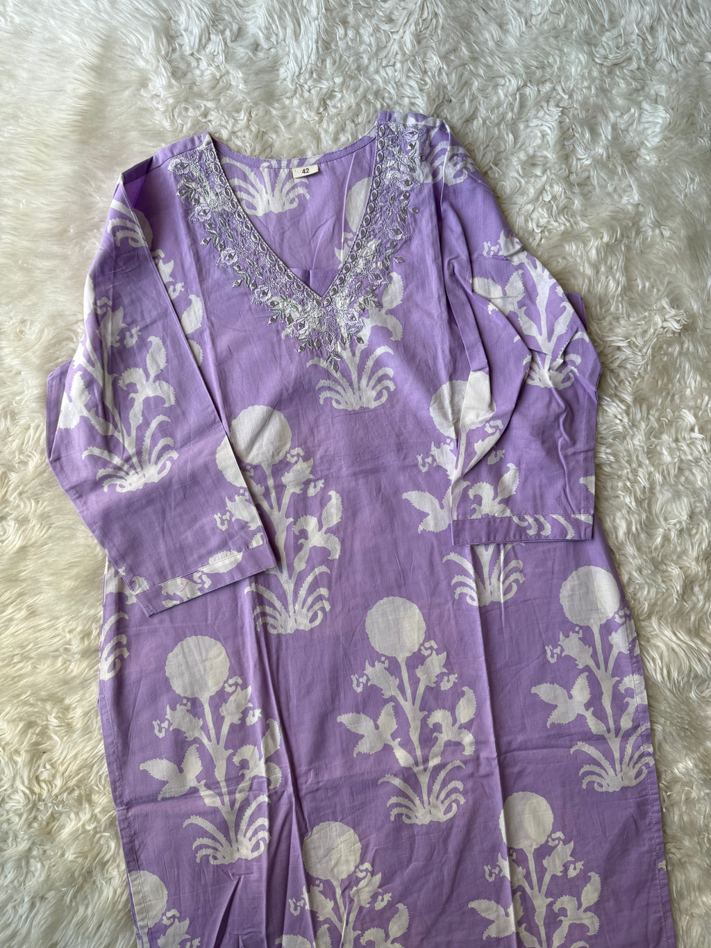 Breathable Cotton Kurti Pant Cotton Dupatta Set