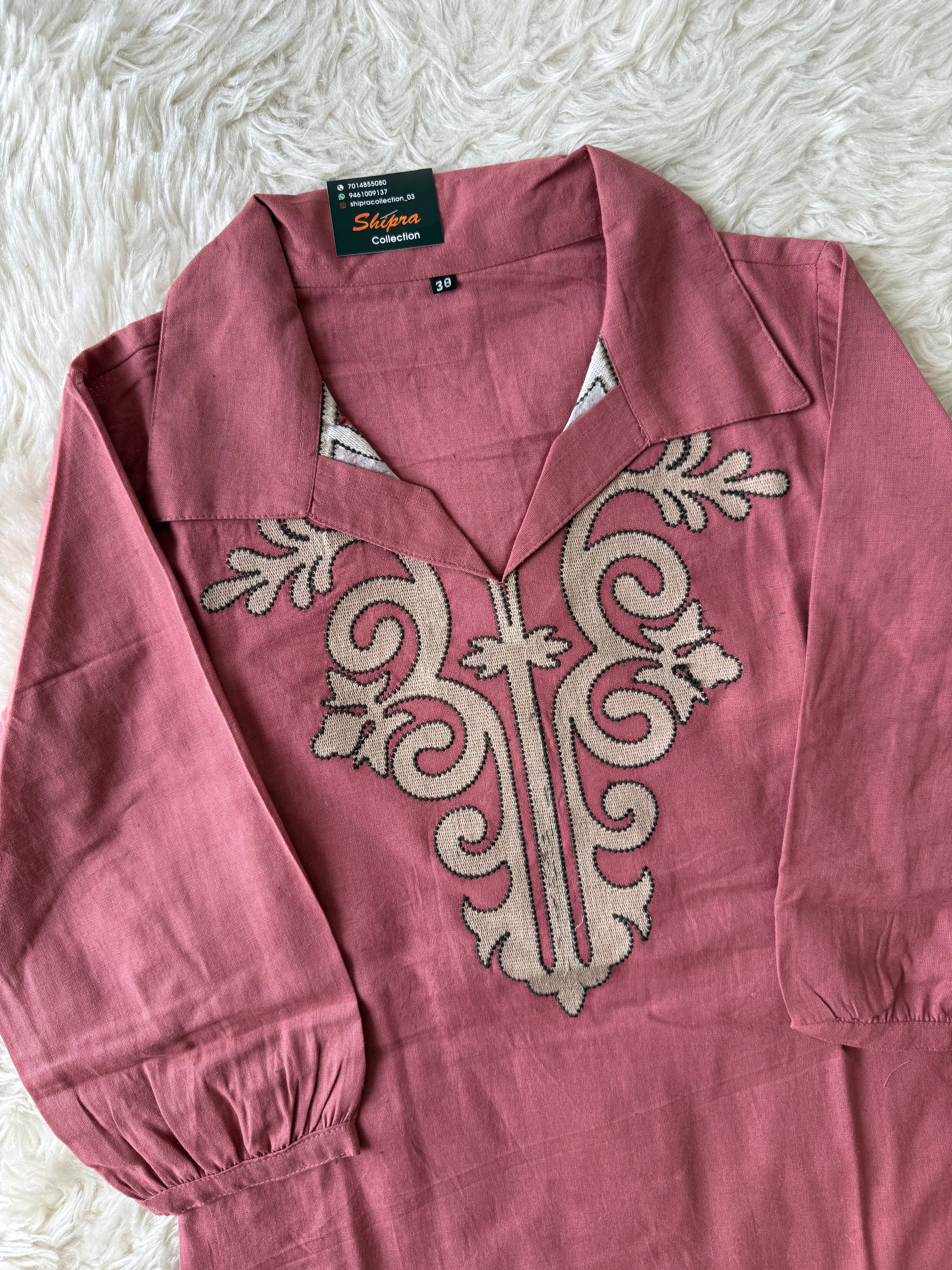 Soft Khadi Cotton Co-ord Set
