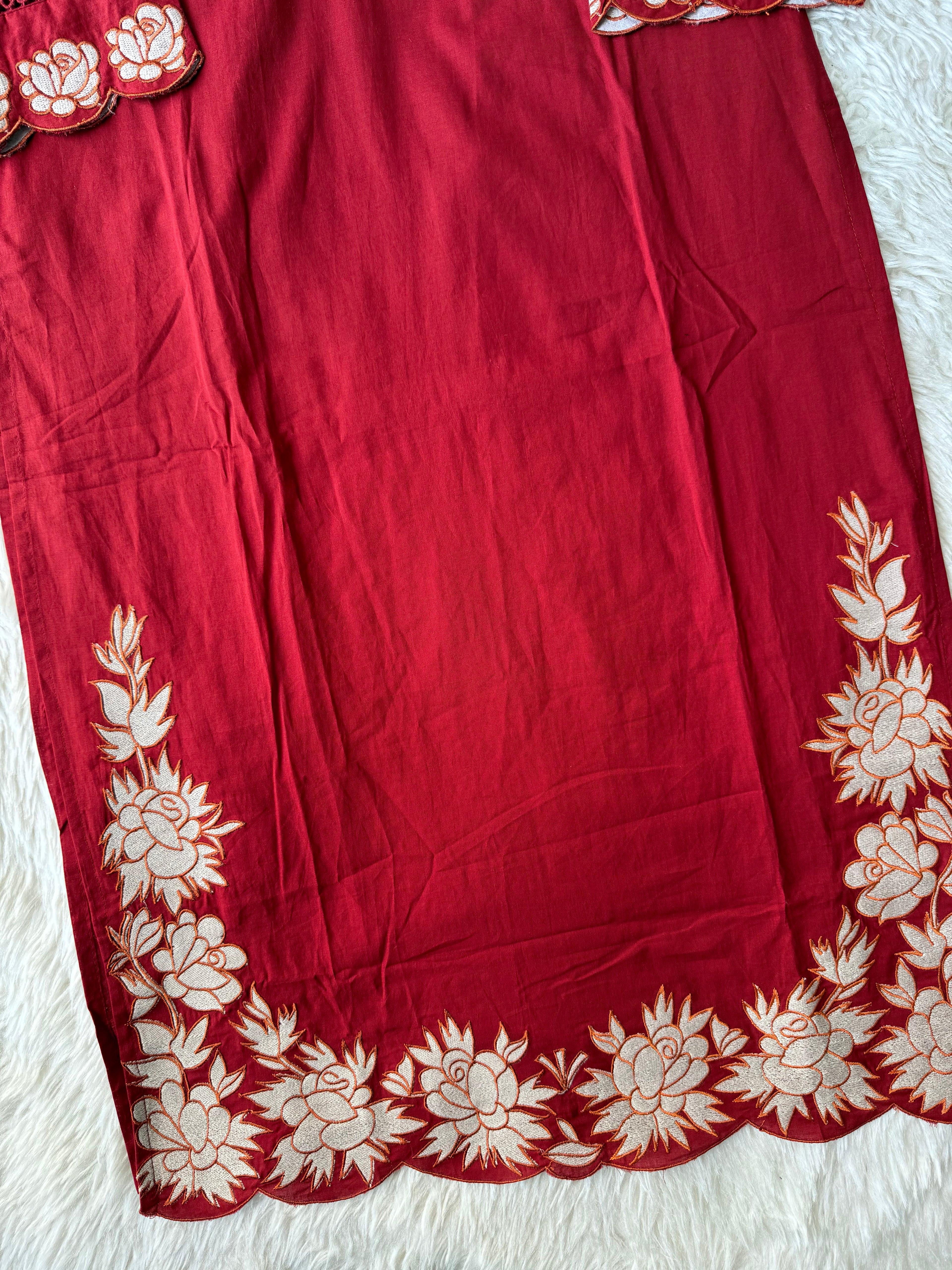 Premium Cotton Kurti Pant Dupatta Set