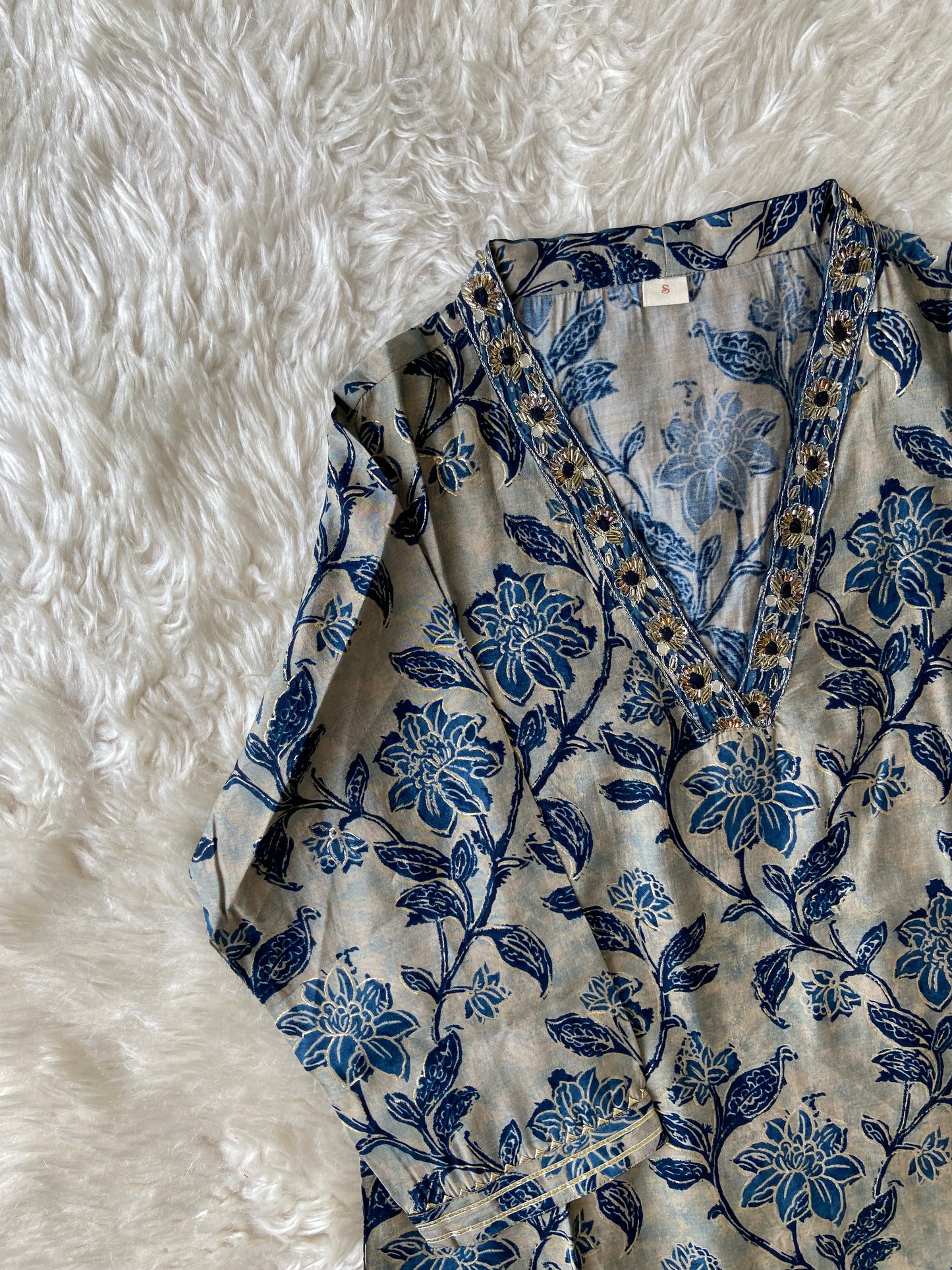 Pure Muslin Silk kurti