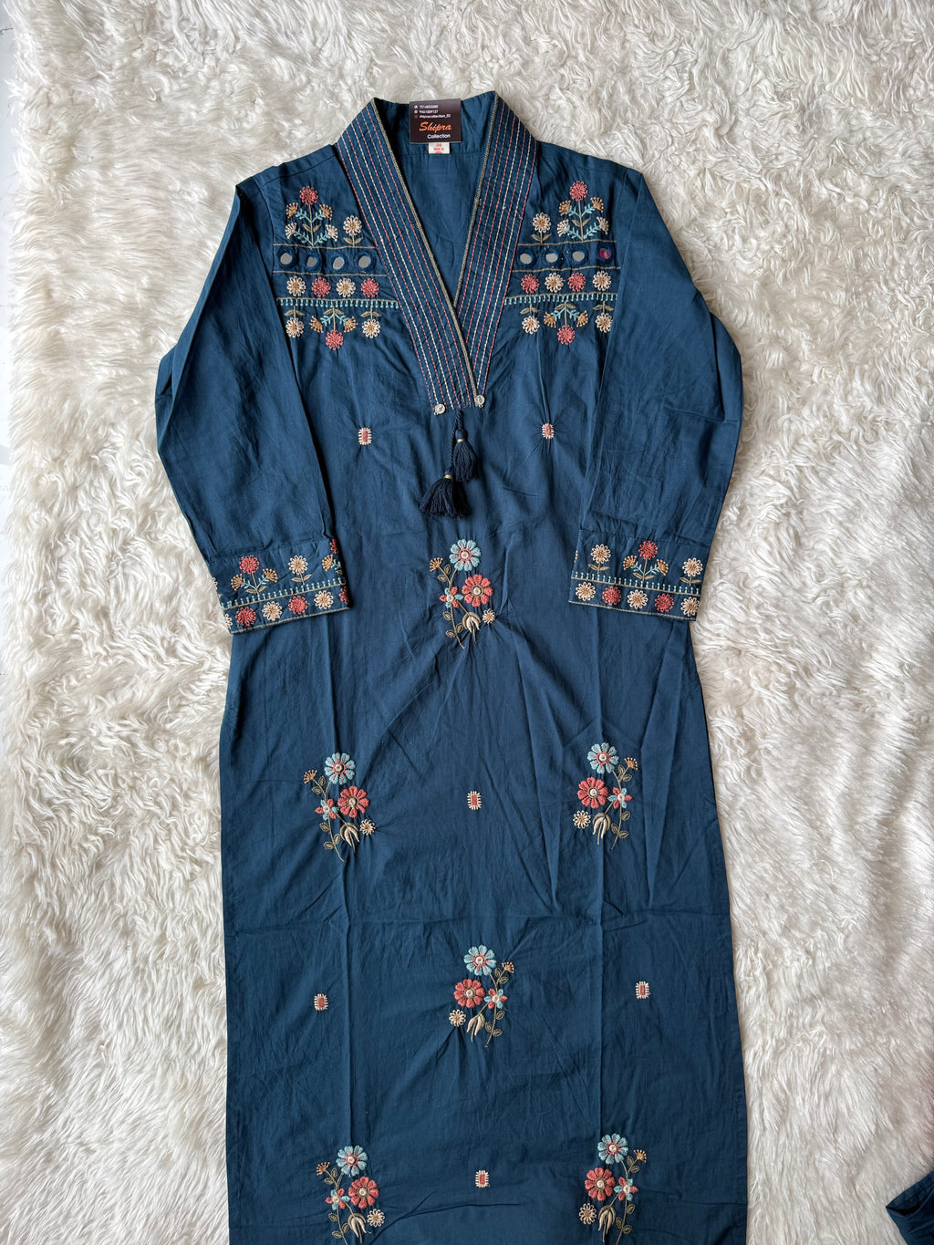 Premium Cotton Kurti Pant Dupatta Set