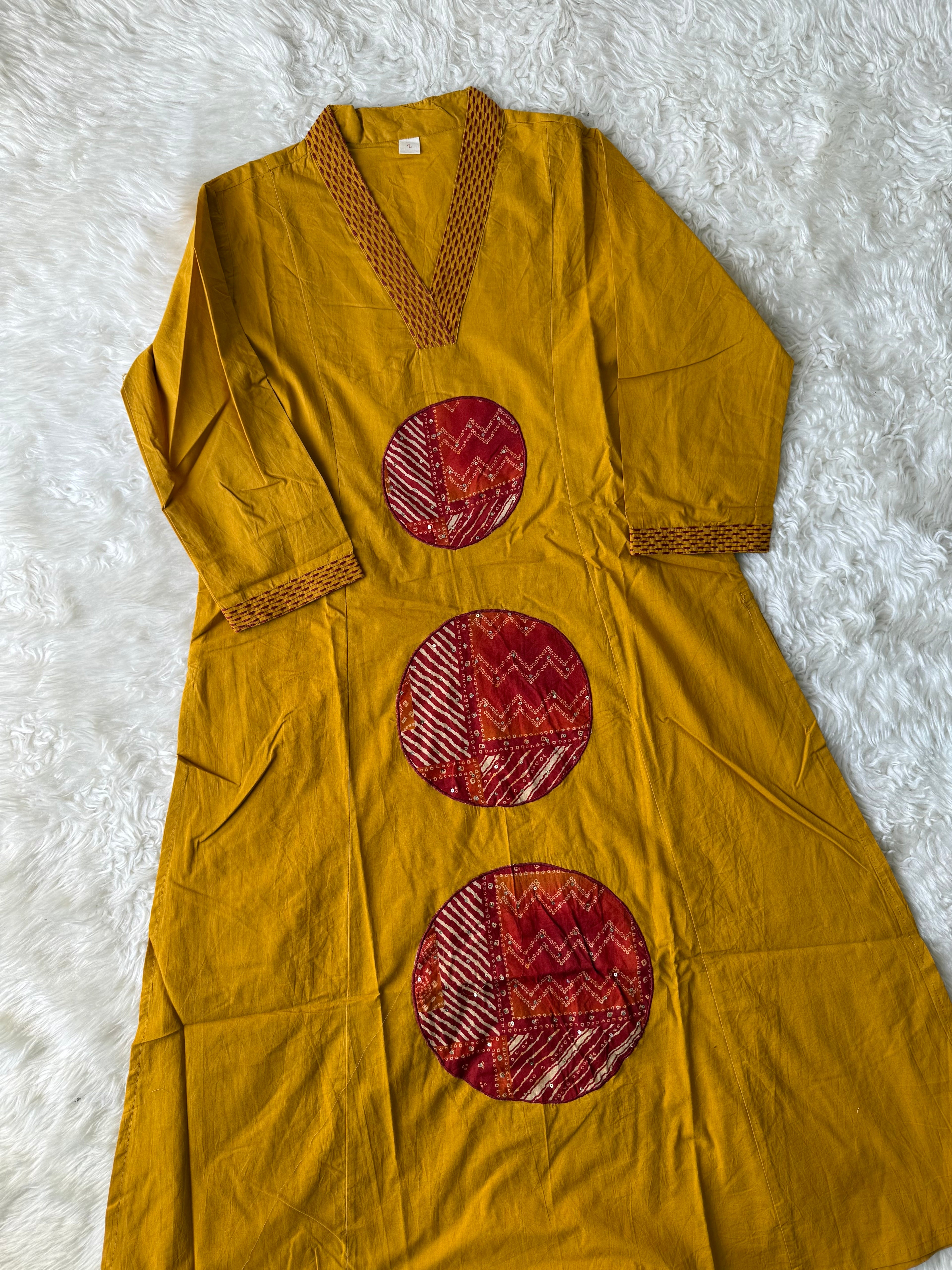 Premium Cotton Kurti Pant Dupatta Set