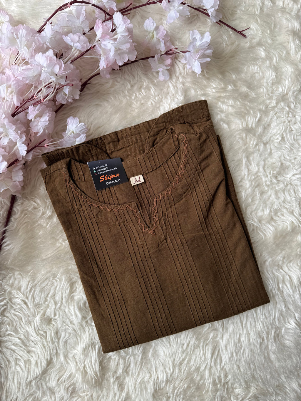 Khadi Cotton Short Kurti