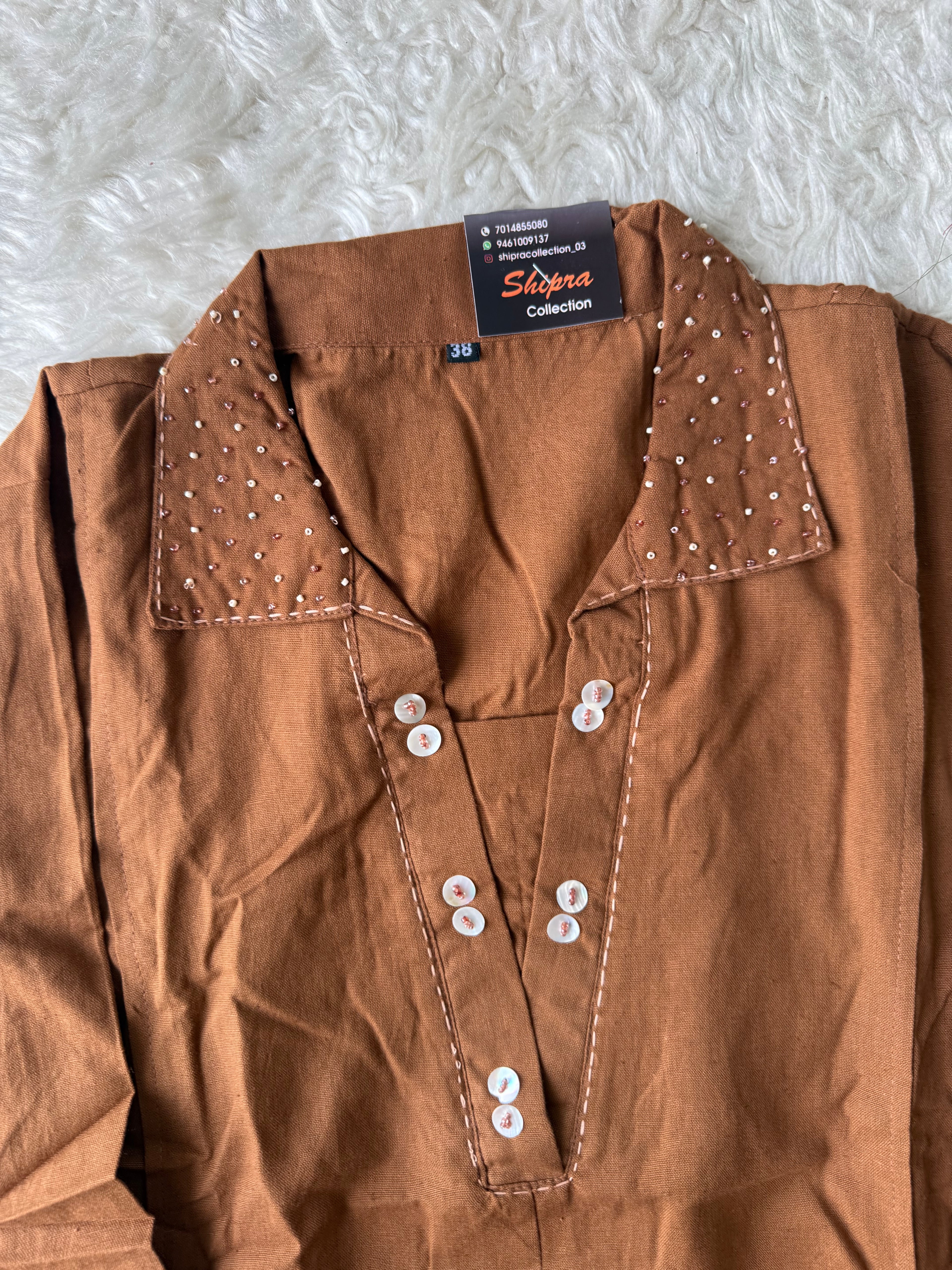 Soft Khadi Cotton Co-ord Set