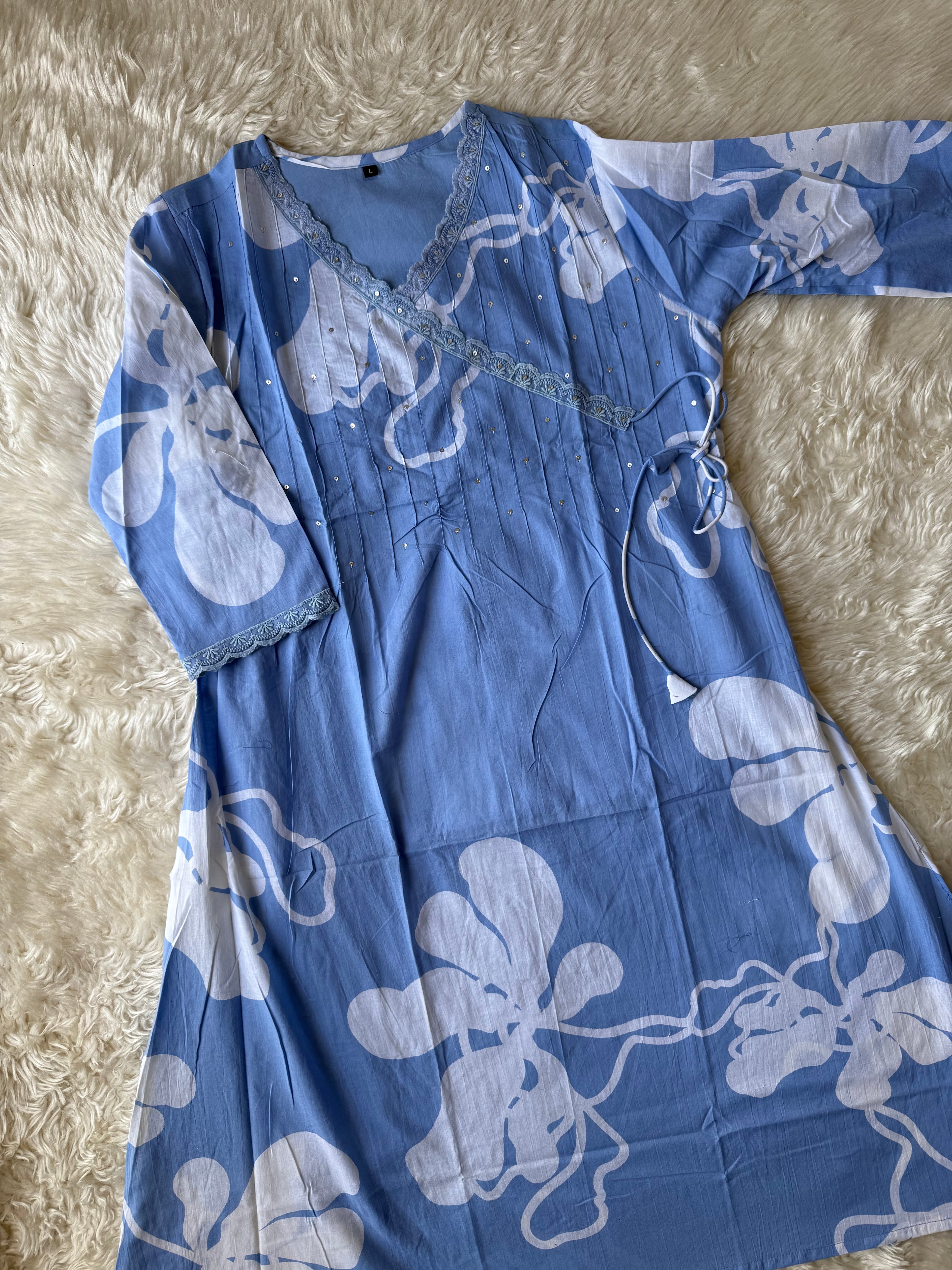 Budget Friendly Kurti Pant Dupatta Set