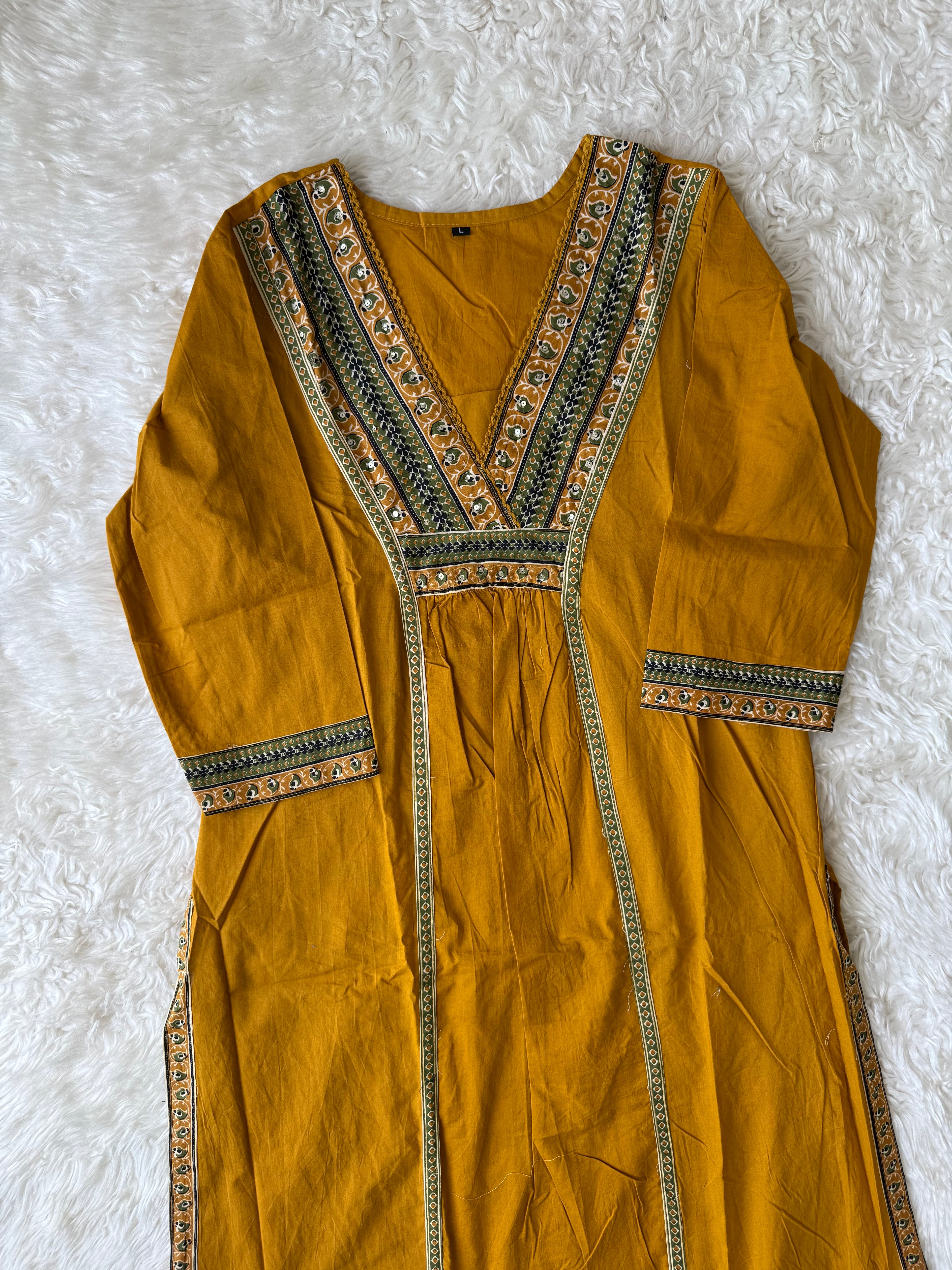 Budget Friendly Kurti Pant Dupatta Set