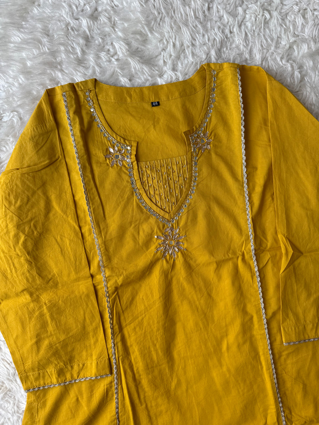 Premium Cotton Kurti Plazo Dupatta Set