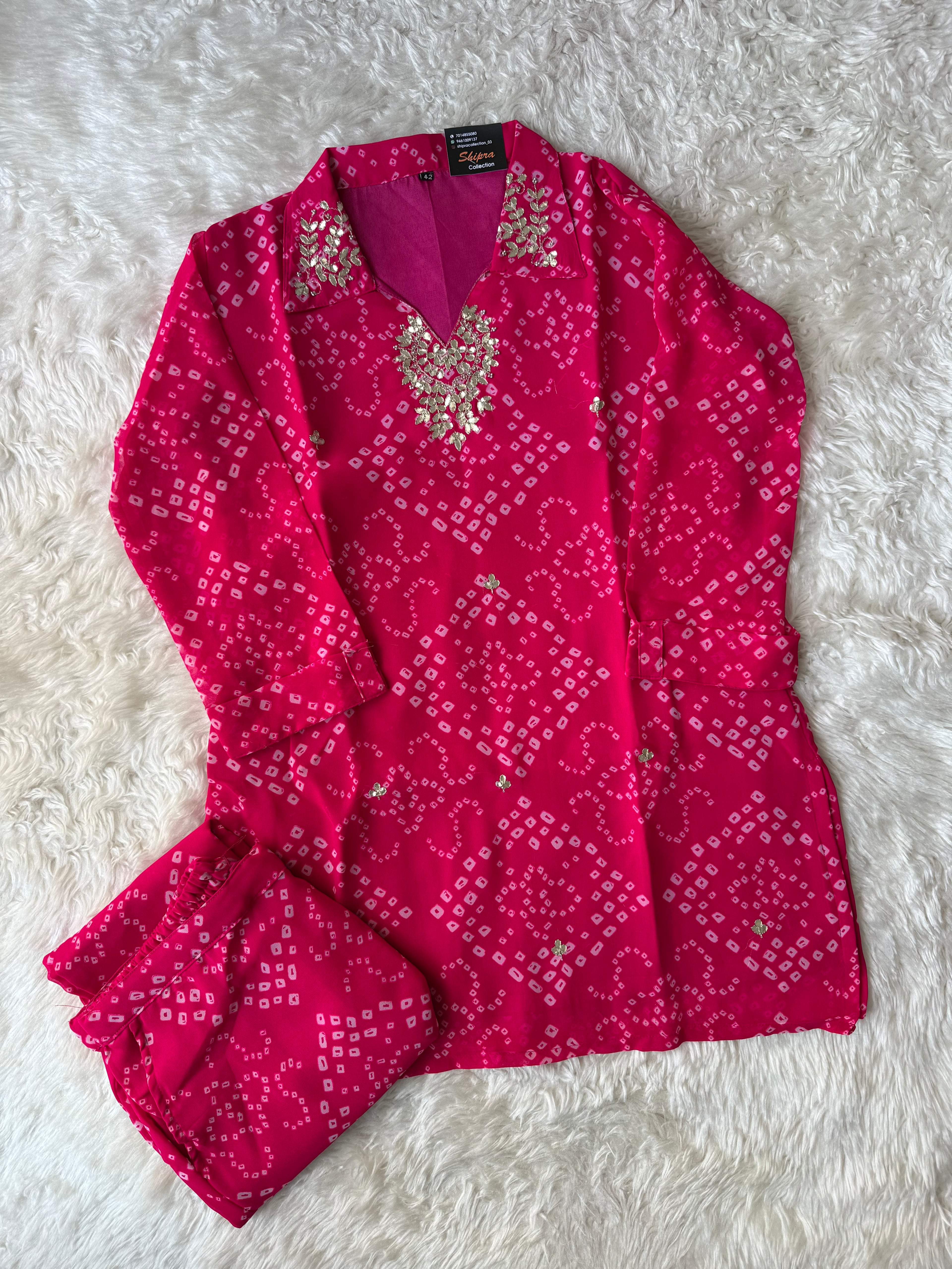 Georgette Co-ord Set