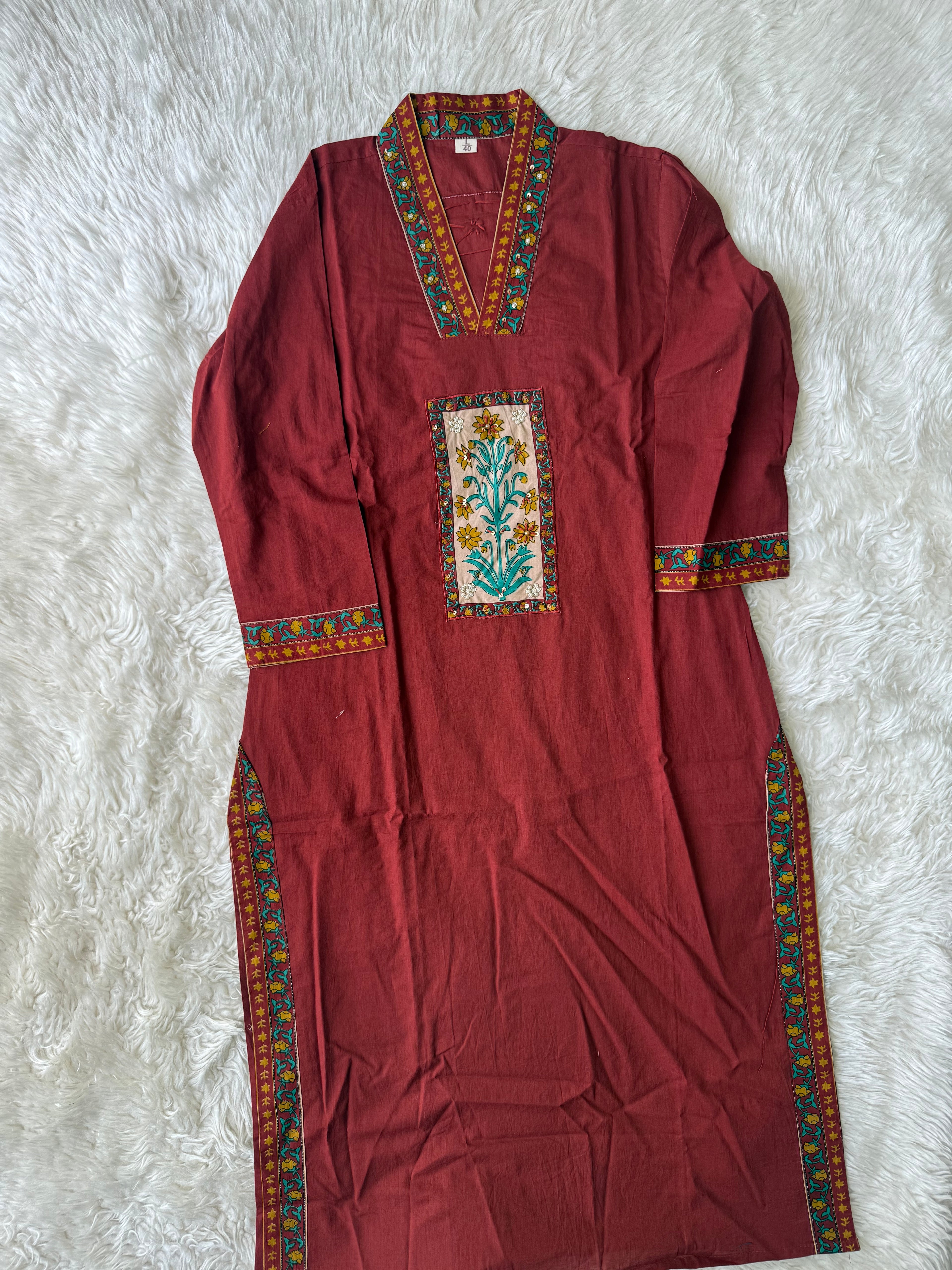 Premium Cotton Kurti Pant Set