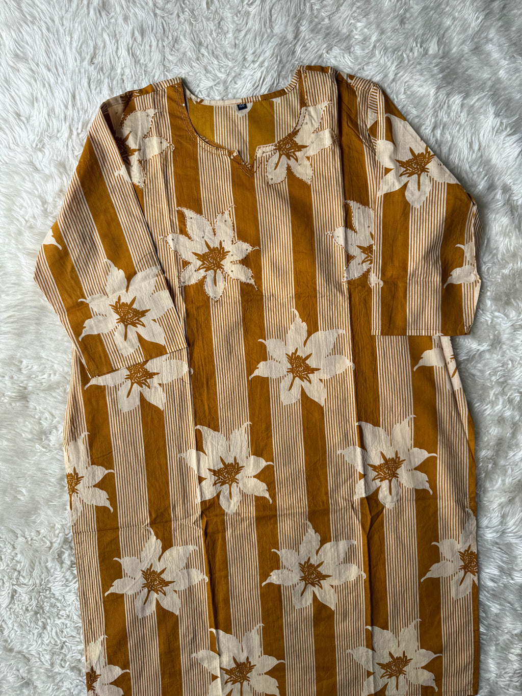 Pure Cotton Kurti Pant Dupatta Set