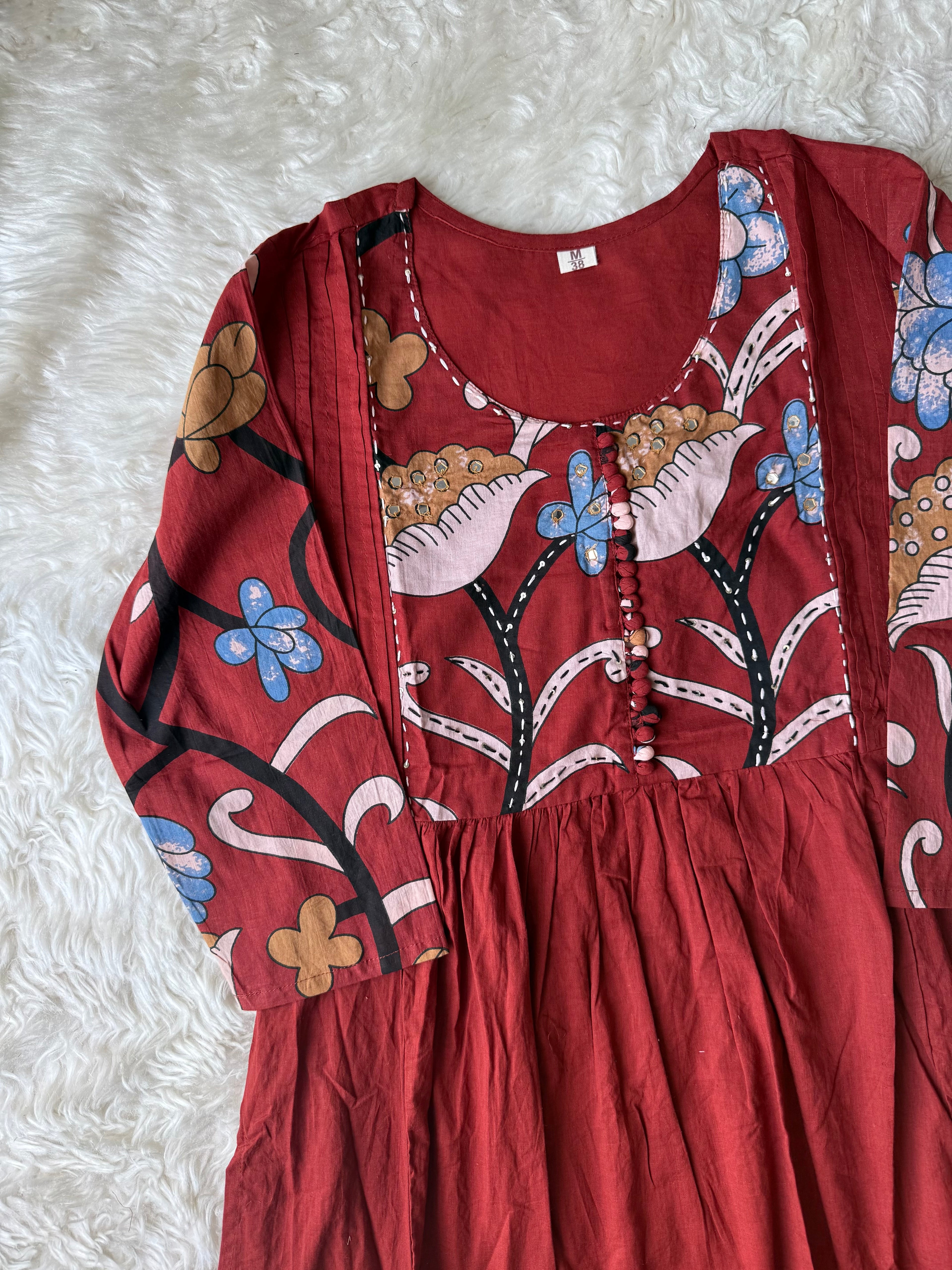 Kalamkari Print Comfort Palzo Set