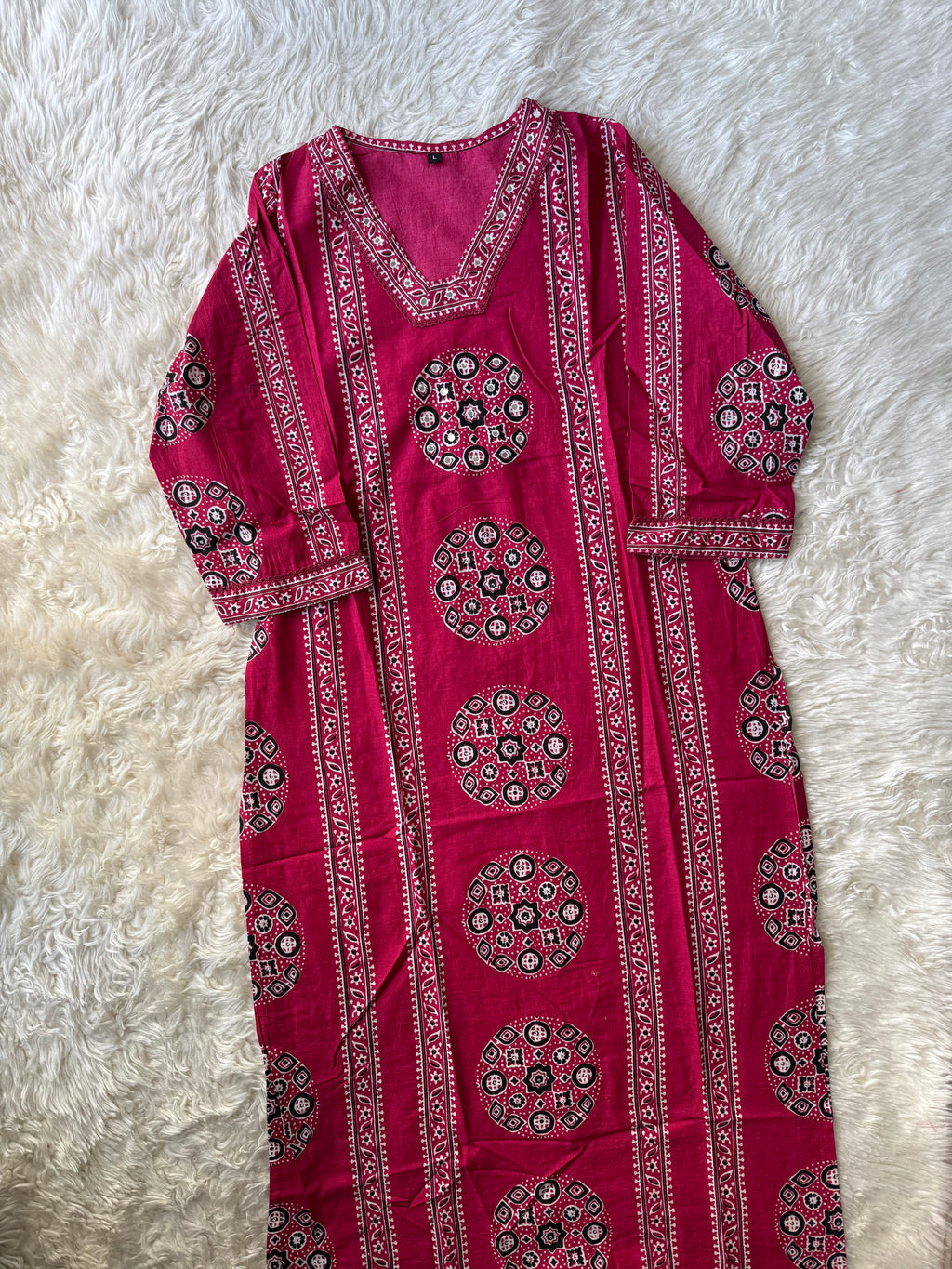 Cotton Kurti Pant Set