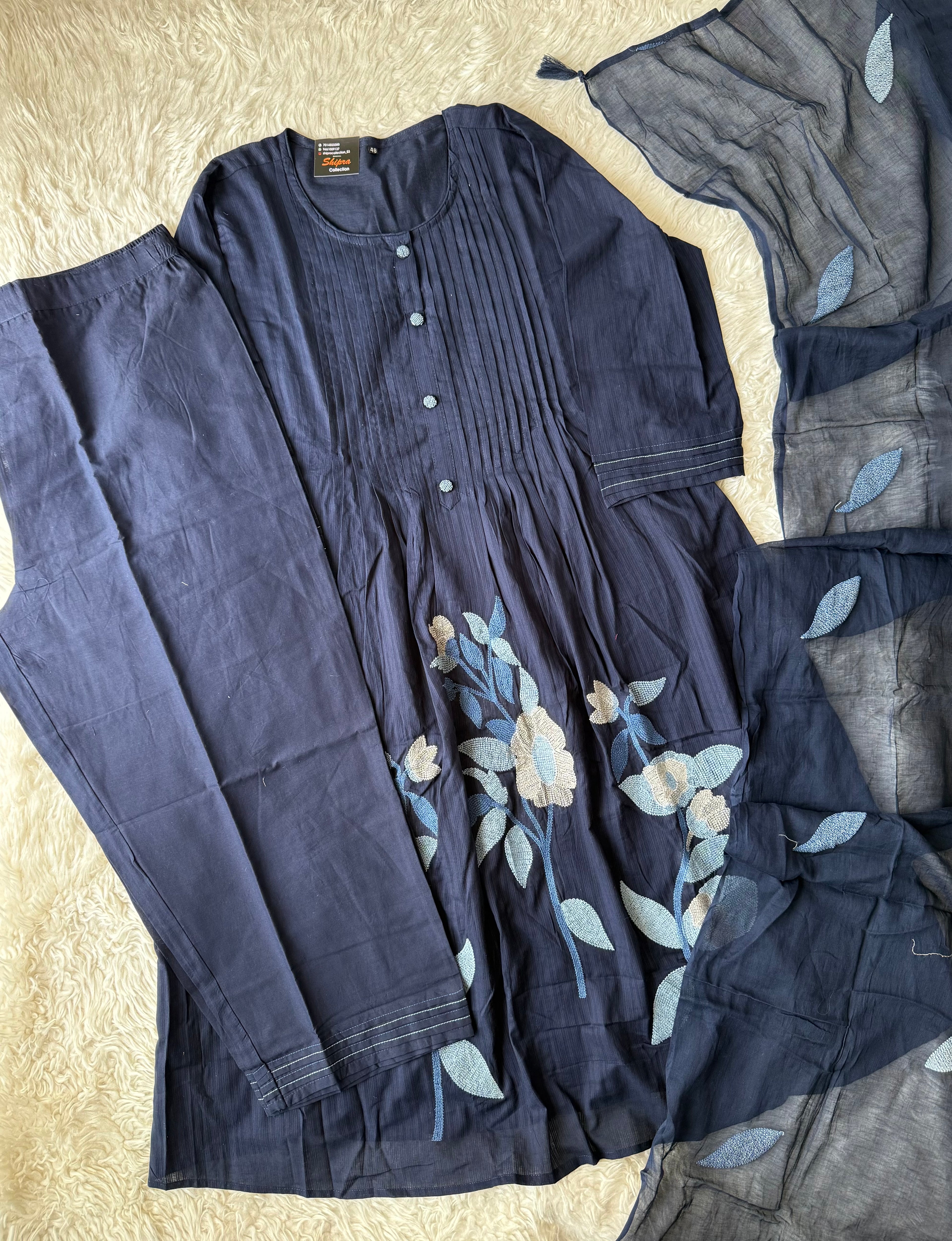 Premium Cotton Thread Work Collection