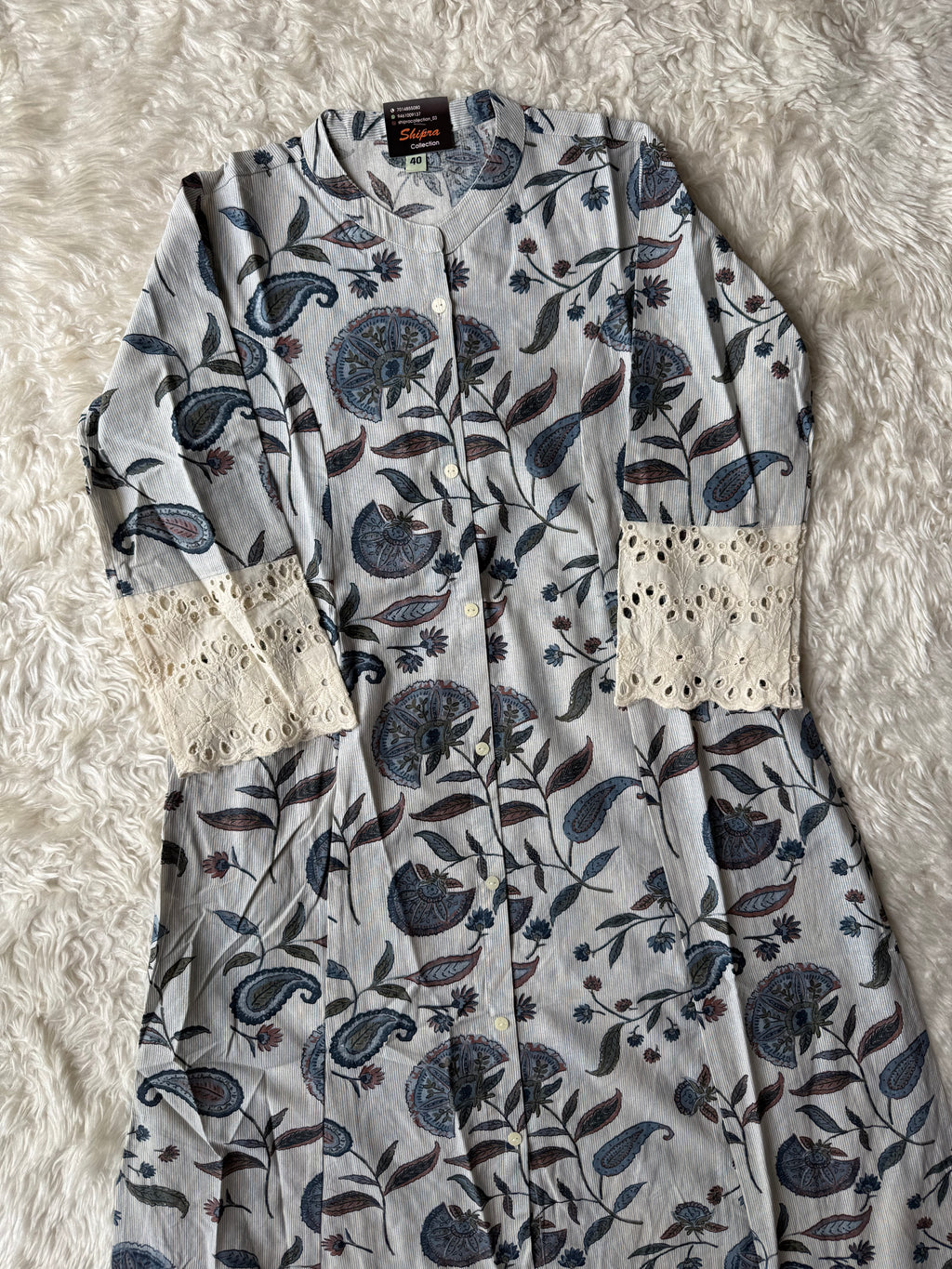 Khadi Cotton Aline kurti