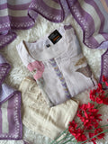 Linen Kurti Pant Dupatta Set