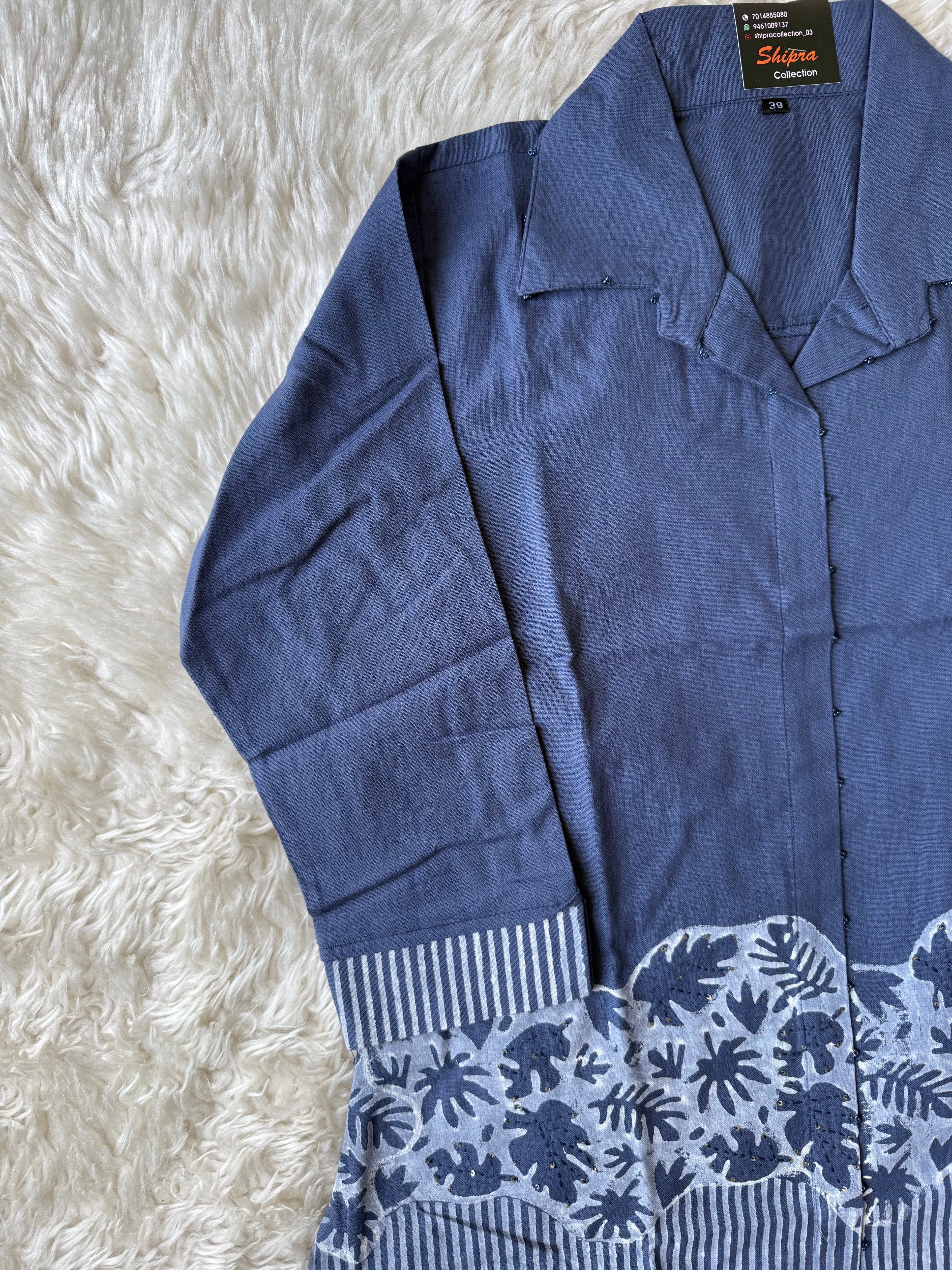 Soft Khadi Cotton Co-ord Set