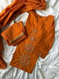 Budget Friendly Kurti Pant Dupatta Set