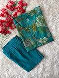 Rayon Kurti Pant Set