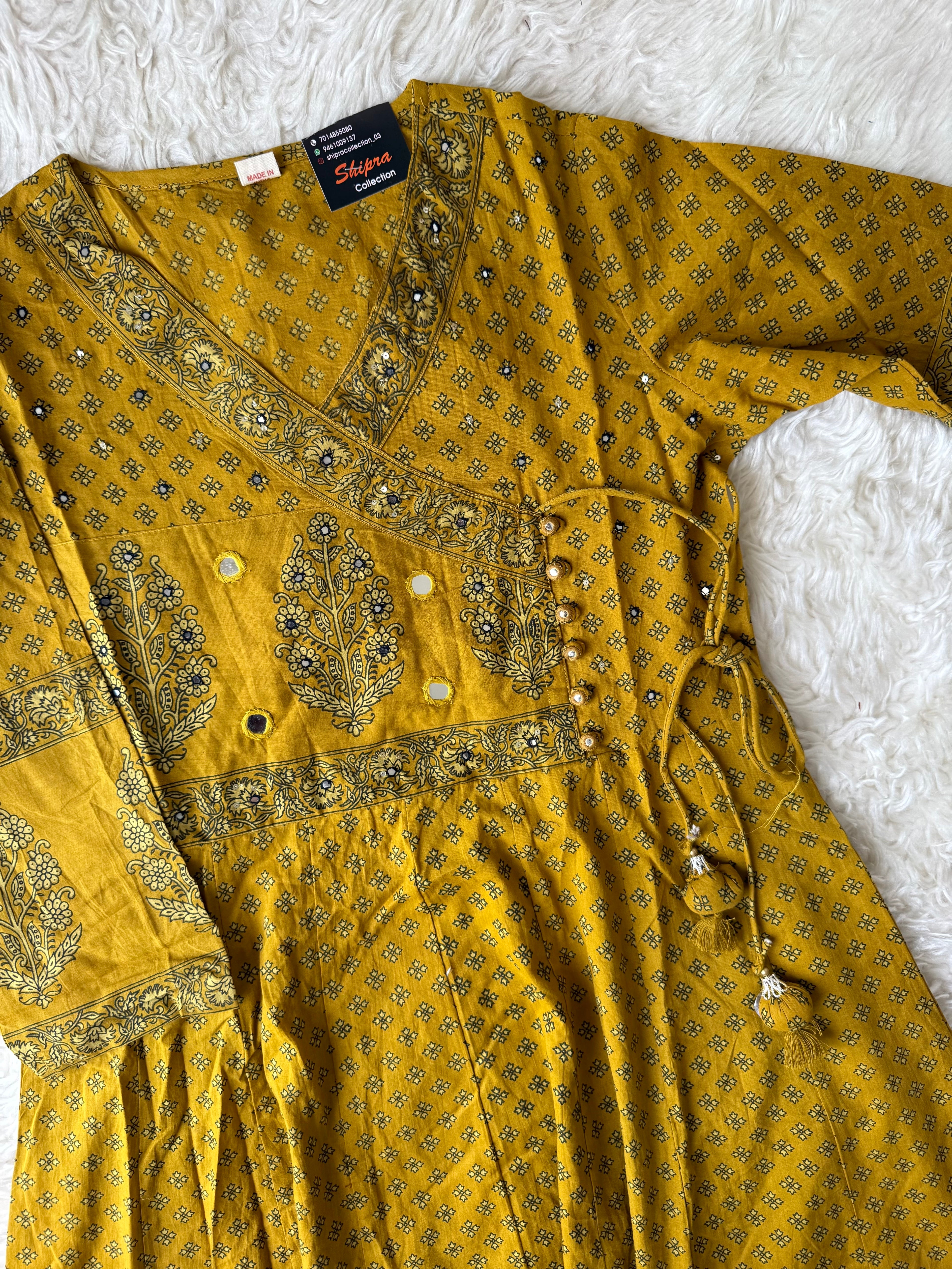 Premium Cotton Kurti Pant Dupatta Set