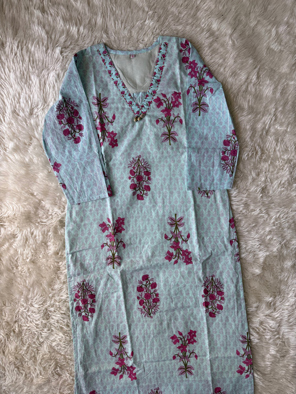 Premium Cotton Kurti Pant Dupatta Set