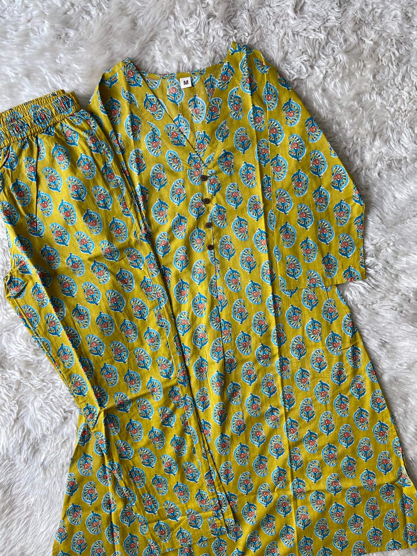 Premium Cotton Kurti Pant Set