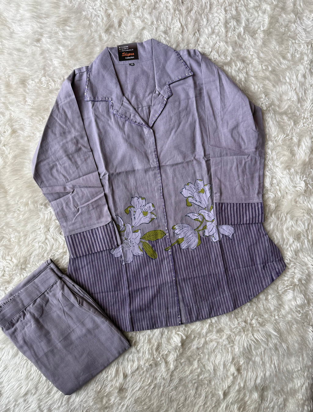 Soft Khadi Cotton Co-ord Set