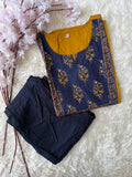 Premium Cotton Kurti Pant Set