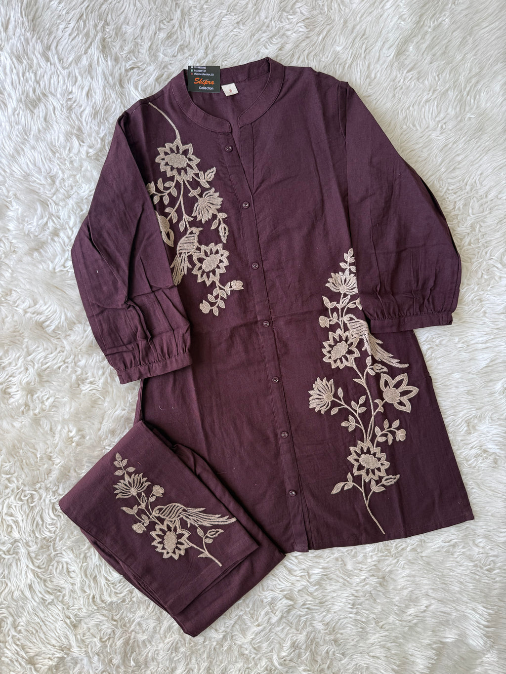 Soft Khadi Cotton Co-ord Set