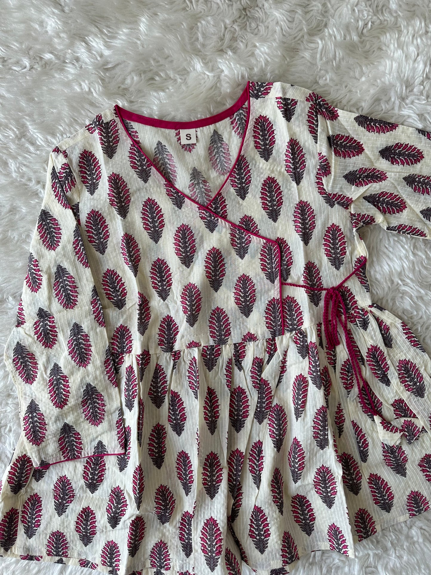 Premium Cotton Peplum Kurti
