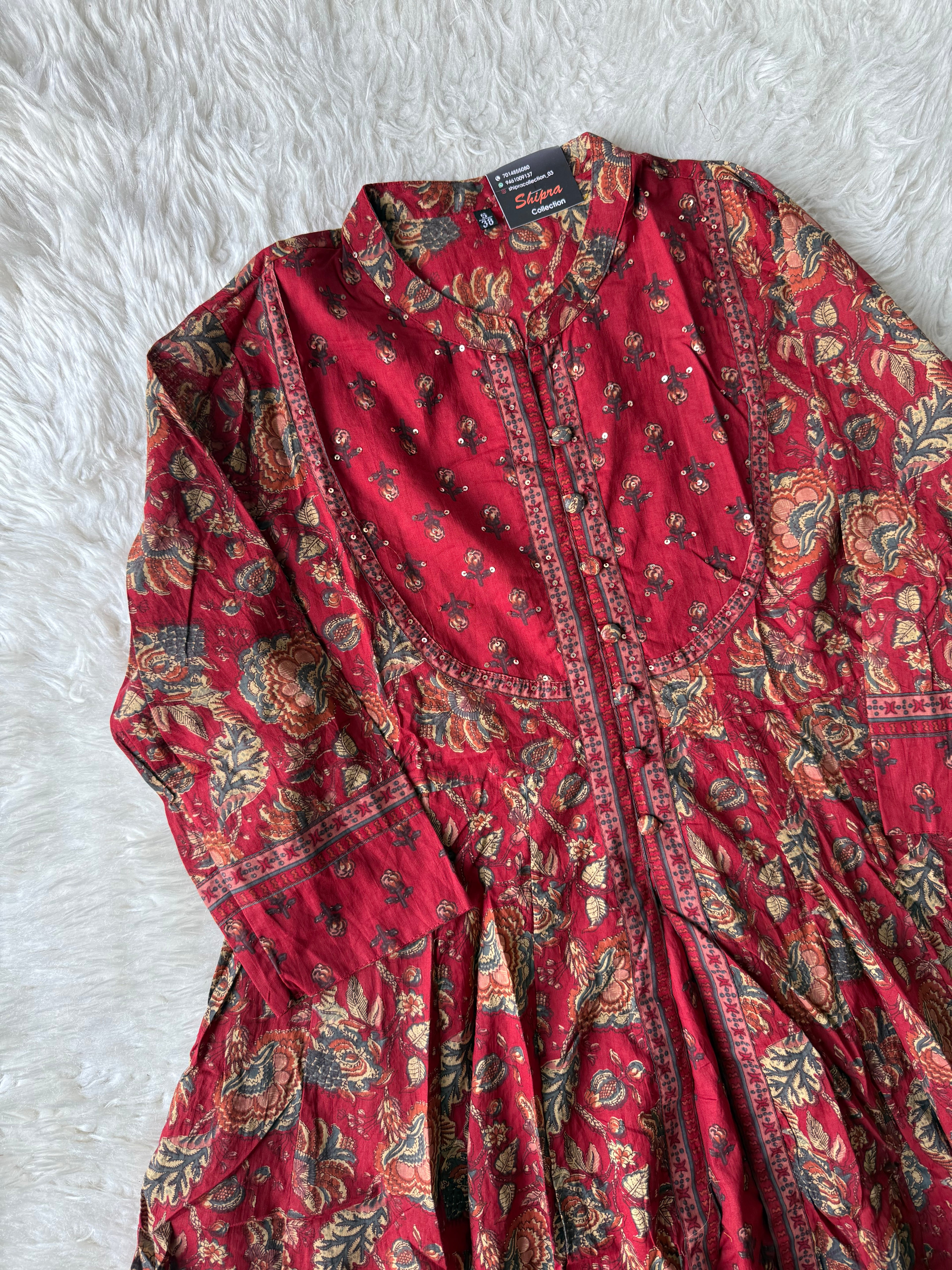 Premium Cotton Kurti Pant Dupatta Set