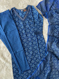 Premium Cotton Kurti Pant Dupatta Set