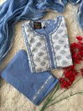 Premium Cotton Kurti Pant Dupatta Set