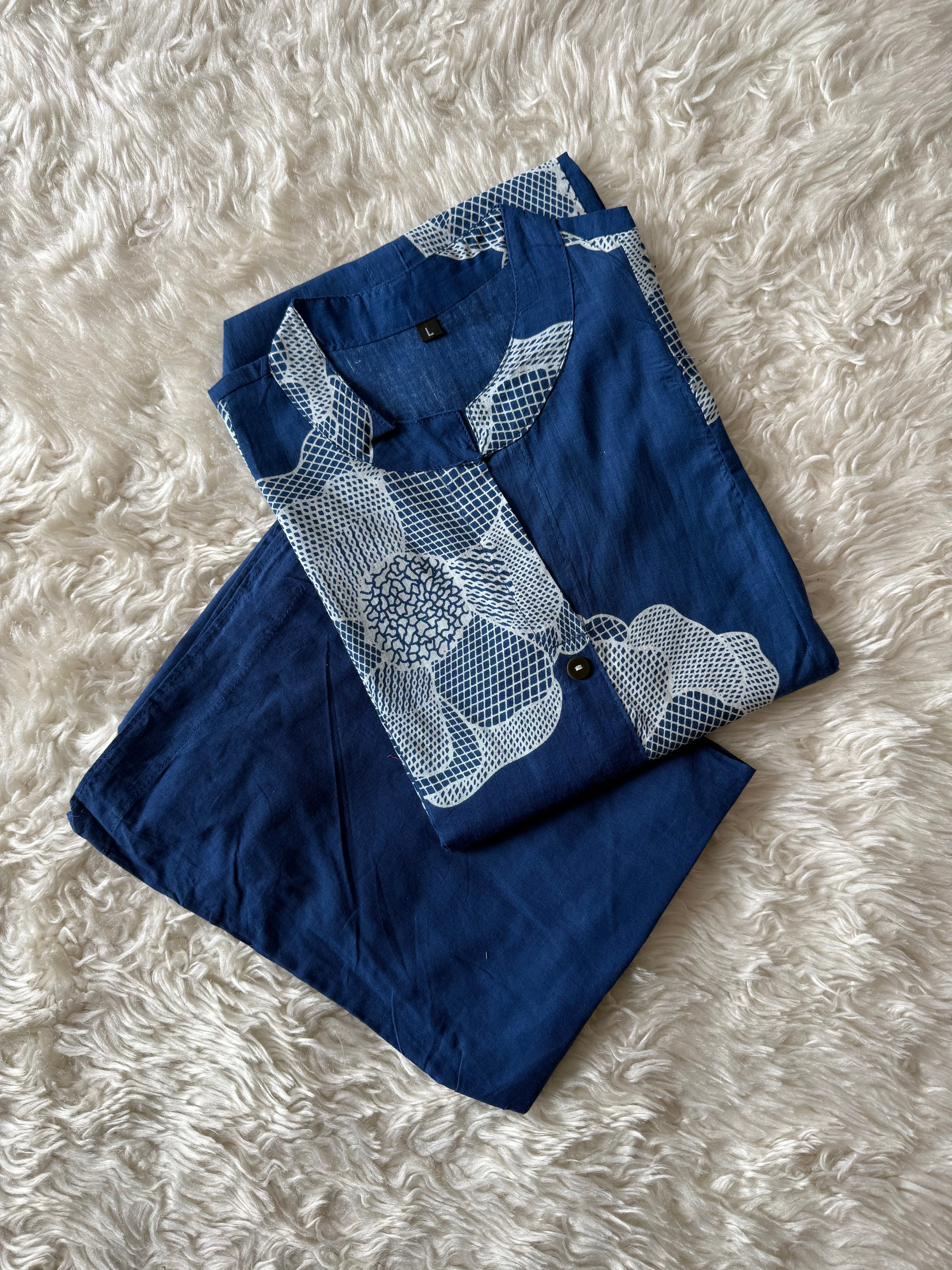 Cotton Kurti Pant Set