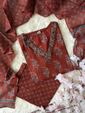 Premium Cotton Kurti Pant Dupatta Set