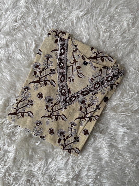 Pure Cotton Kurti