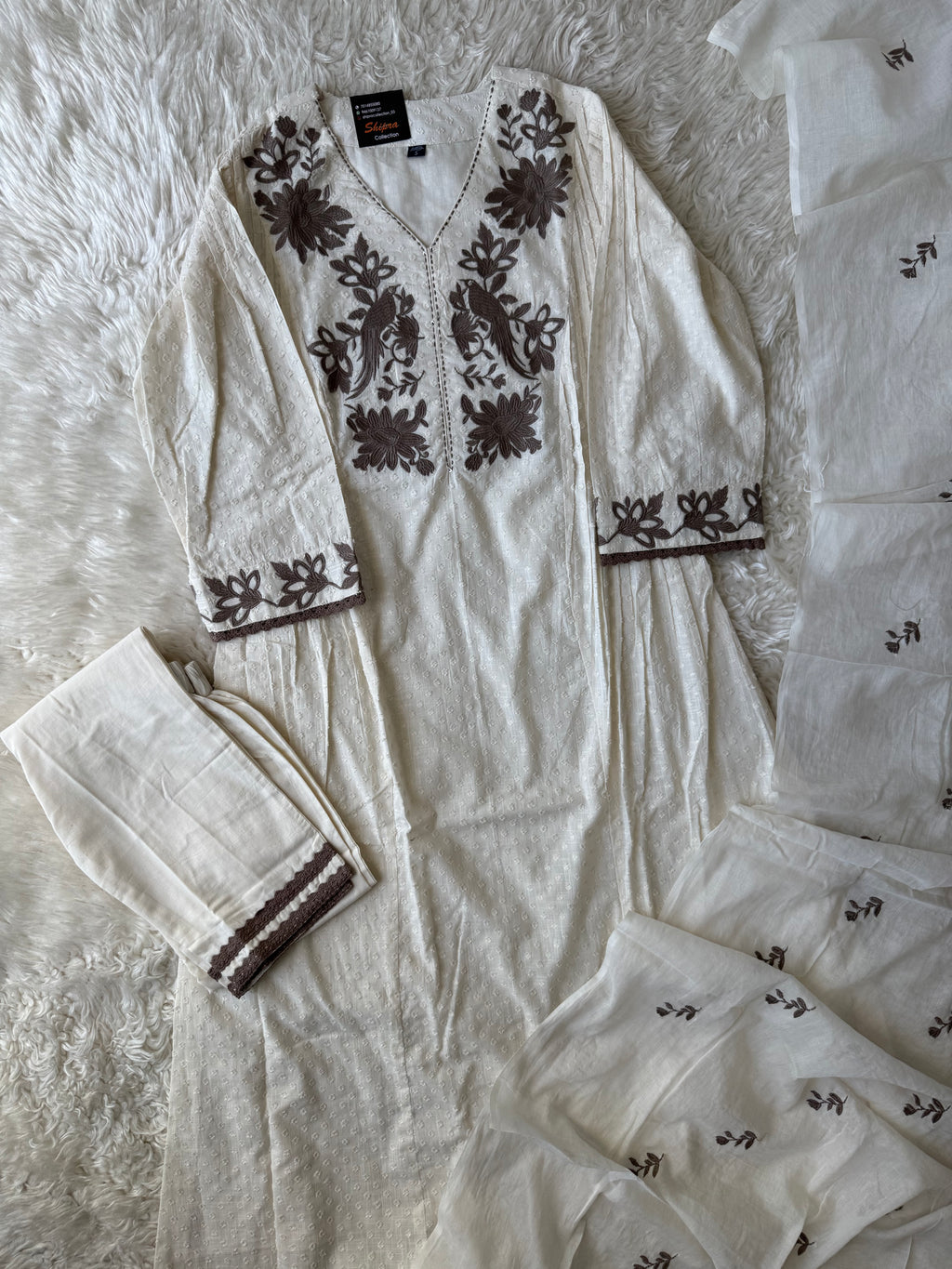 Premium Mul Cotton Thread Work Collection