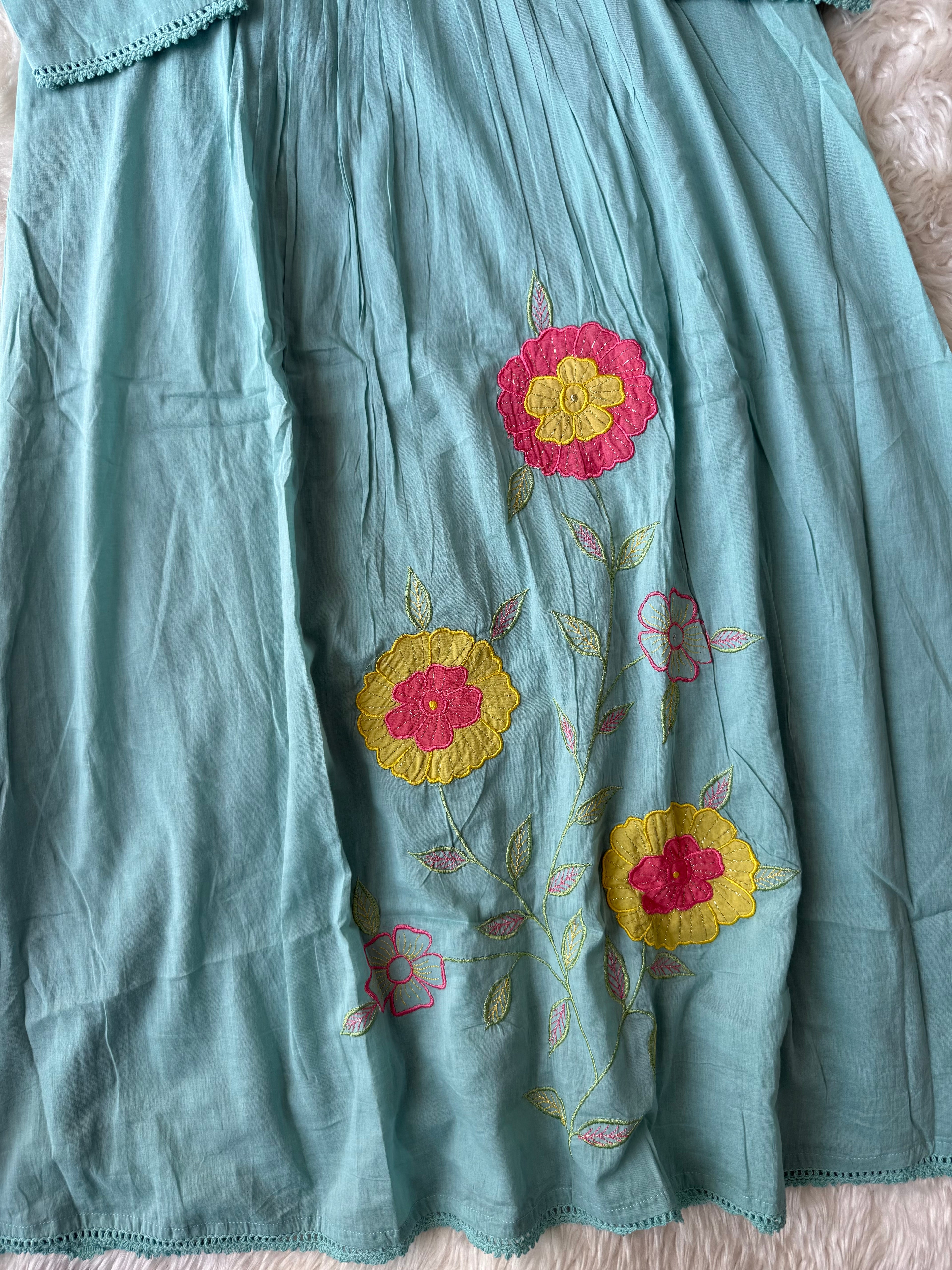 Mul Cotton Kurti Pant Dupatta Set