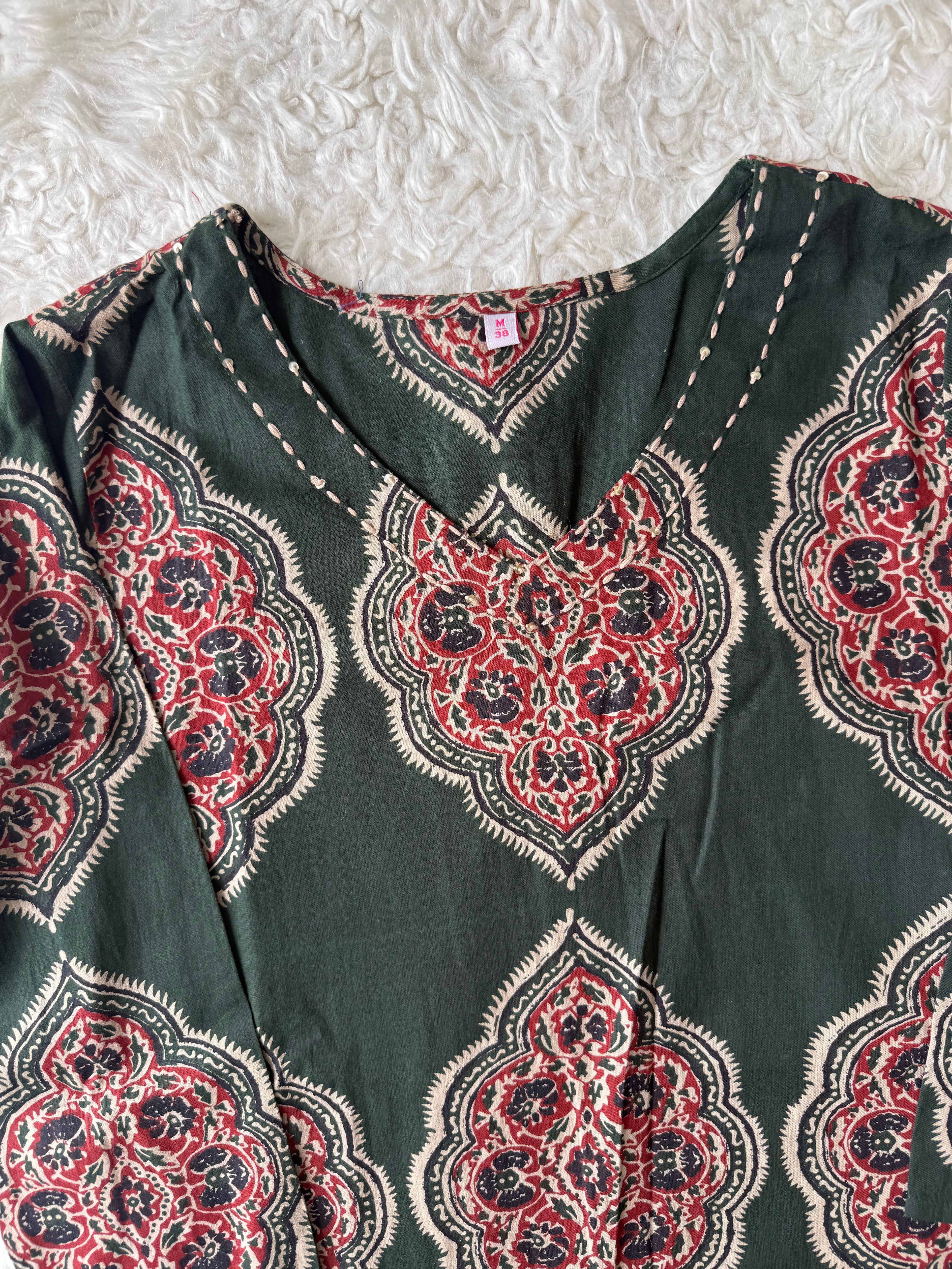 Premium Cotton Kurti Pant Set