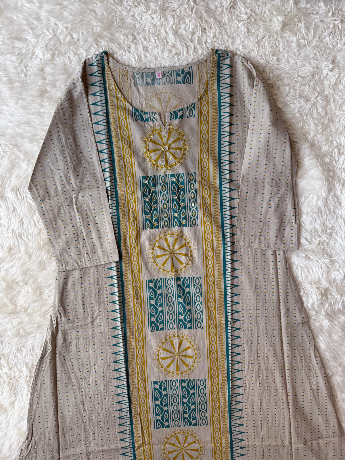 Pure Cotton Kurti Pant Set