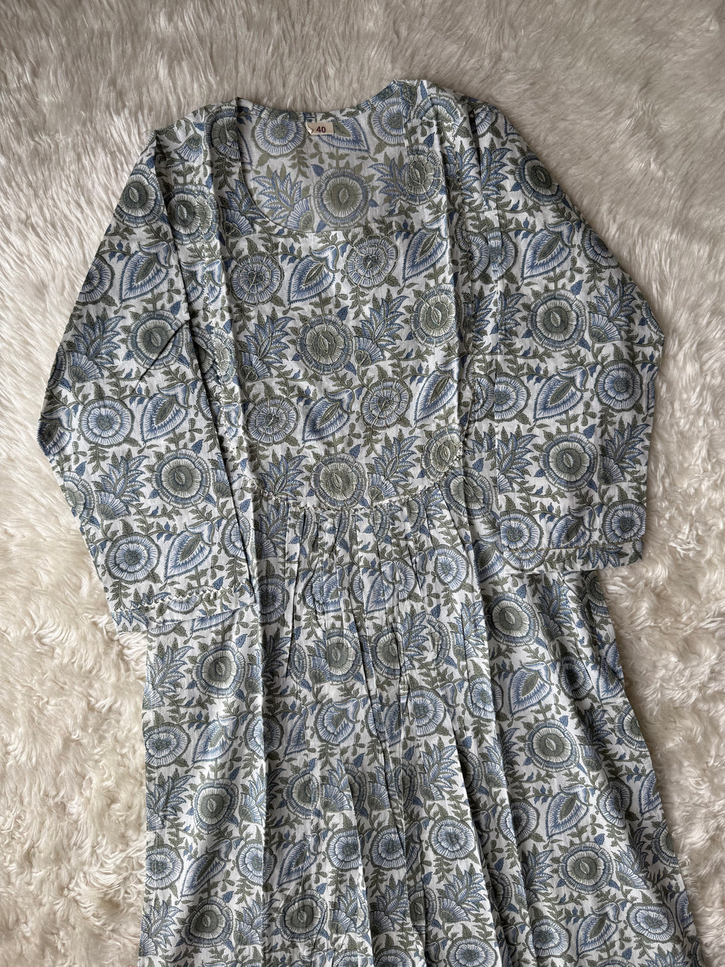 Pure Cotton Kurti Pant Dupatta Set