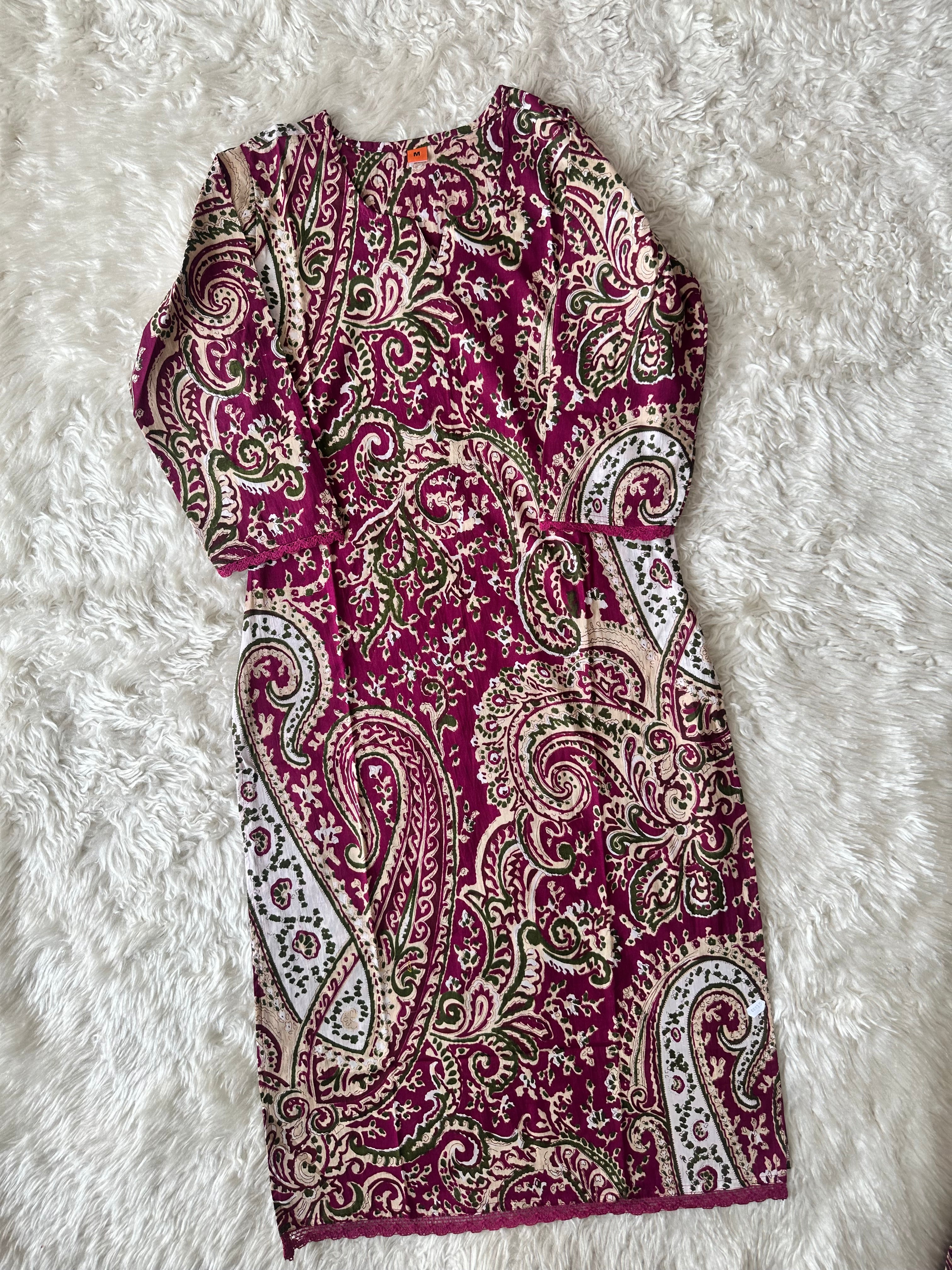 Cotton Kurti Pant Set