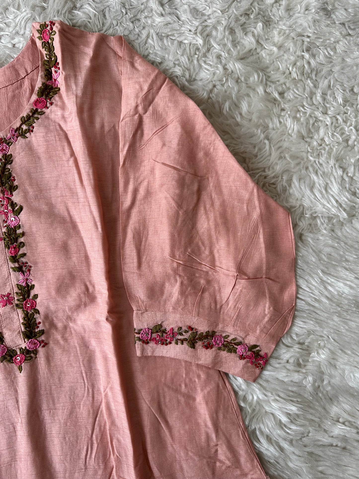 Dola Silk Kurti Dupatta Set