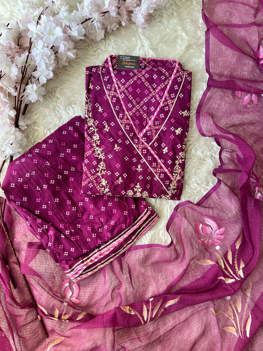 Hand Painted Doriya Love ♥️ Set