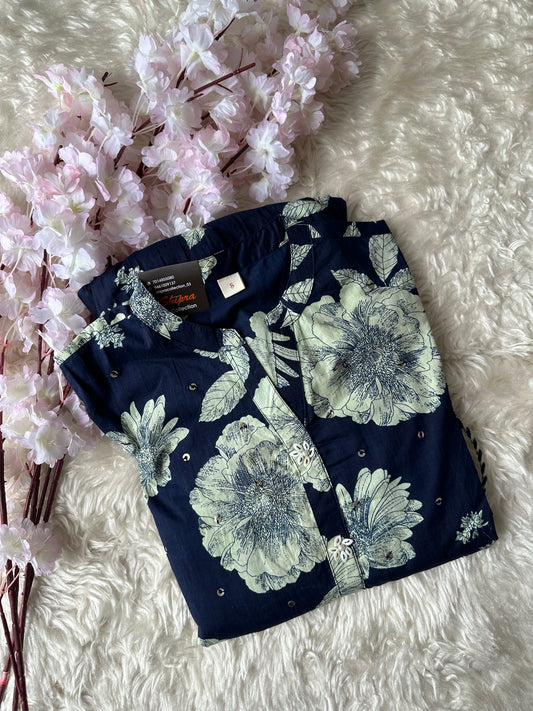 Premium Cotton Flare Kurti