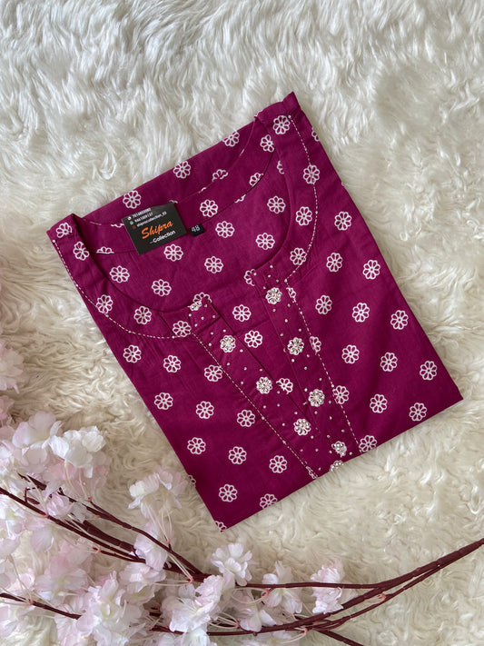 Premium Cotton Kurti